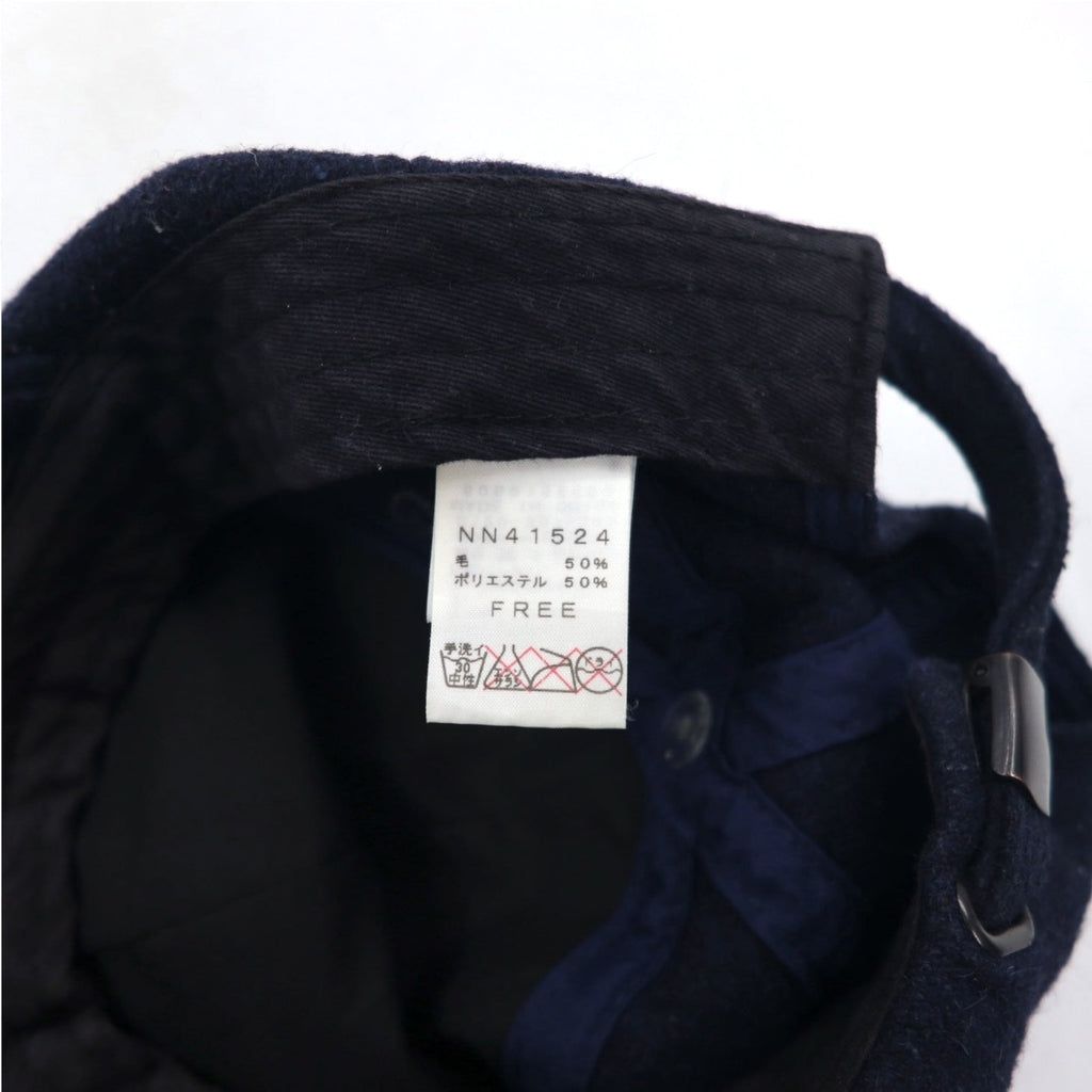 THE NORTH FACE Cappellino da baseball FREE Blu navy Lana TNF LOGO FLANNEL CAP NN41524