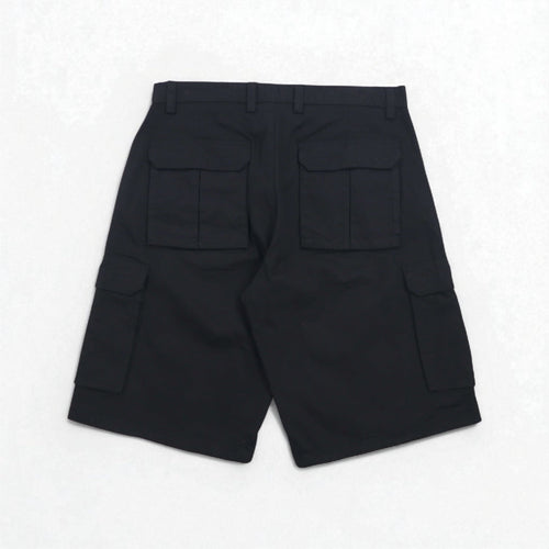 90年代 NOIZ バギー カーゴ ショートパンツ ハーフパンツ XL ブラック コットン PREMIUM JEANS 膝下丈