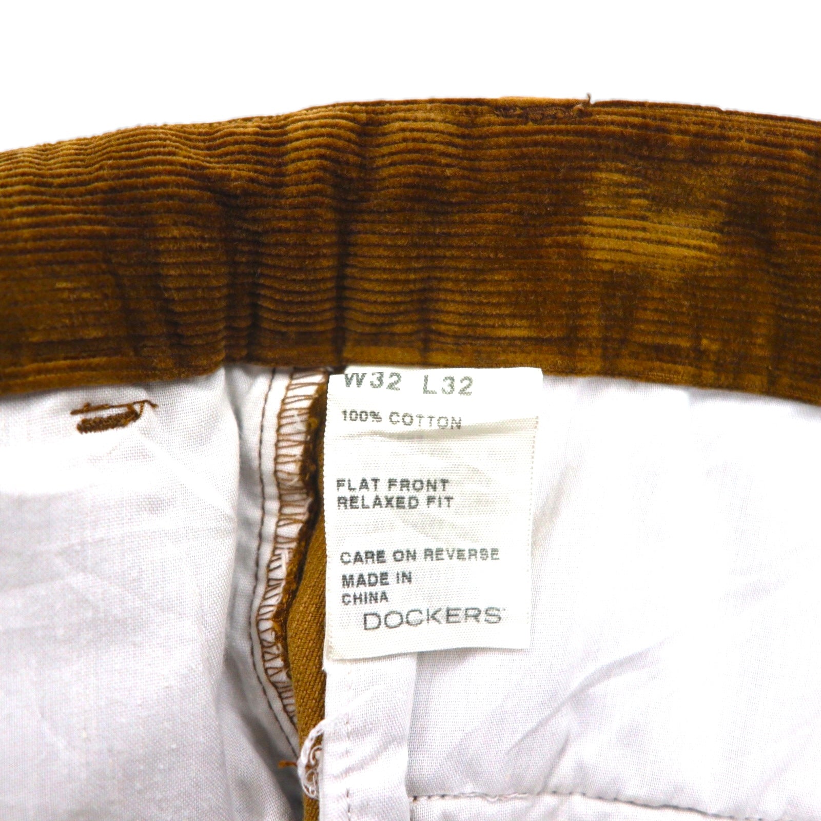 DOCKERS ( Levi's ) 00年代 リラックスフィット ワイド チノパンツ ワークパンツ M ブラウン