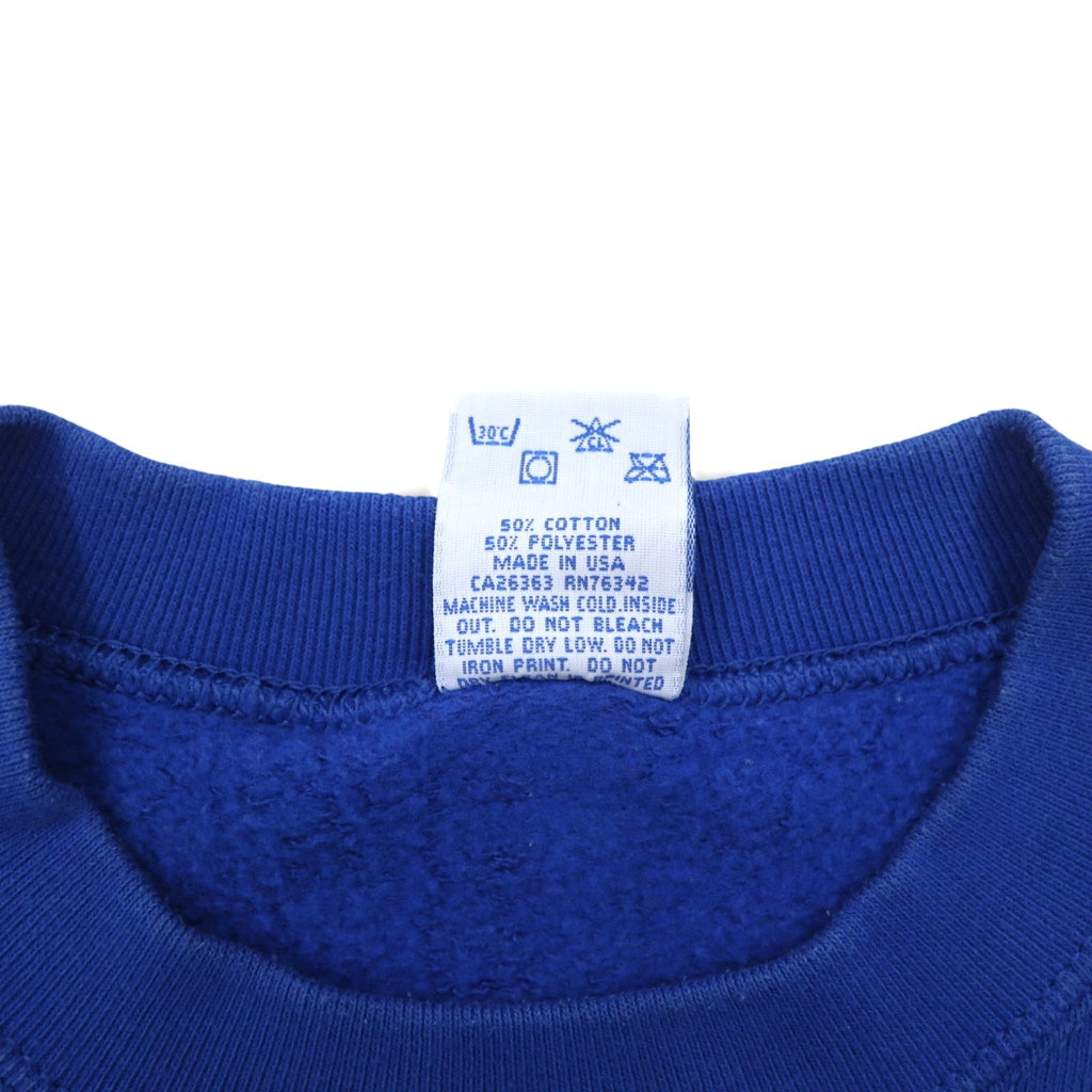 Felpa stampata SALEM SPORTSWEAR degli anni '90, Made in USA, taglia M, blu, KENTUCKY, felpata.