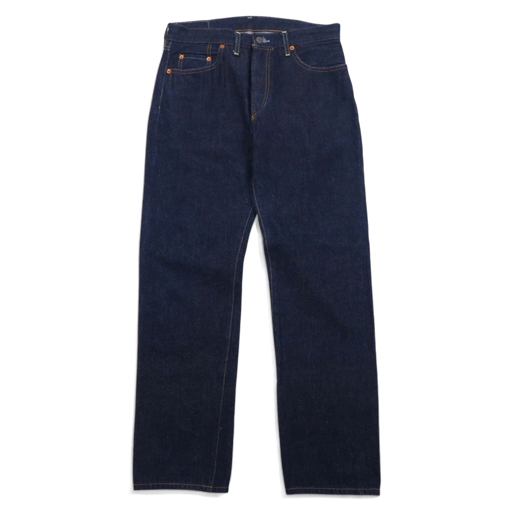 LEVI'S VINTAGE CLOTHING ( LVC ) 501ZXX Modello 1954 Jeans rigidi M Indaco Blu Big E Cimossa Bordo Rosso Cerniera 42TALON 50154-0090 Made in Turchia