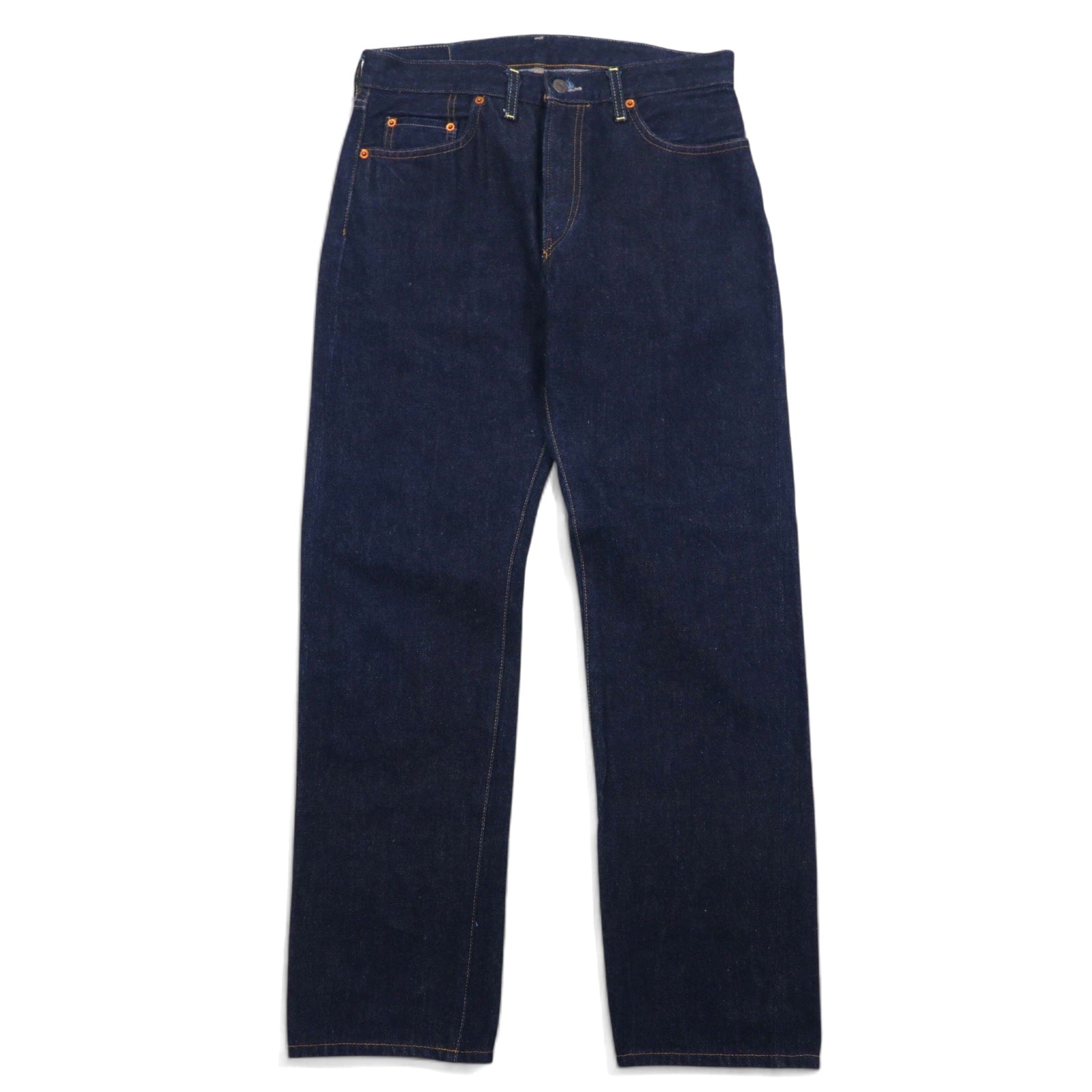 LEVI'S VINTAGE CLOTHING ( LVC ) 501ZXX Modello 1954 Jeans rigidi M Indaco Blu Big E Cimossa Bordo Rosso Cerniera 42TALON 50154-0090 Made in Turchia