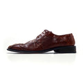 Spain Vintage Crocodile Shoes スペイン製 クロコダイル ドレスシューズ 28cm レザー DAVID EDEN