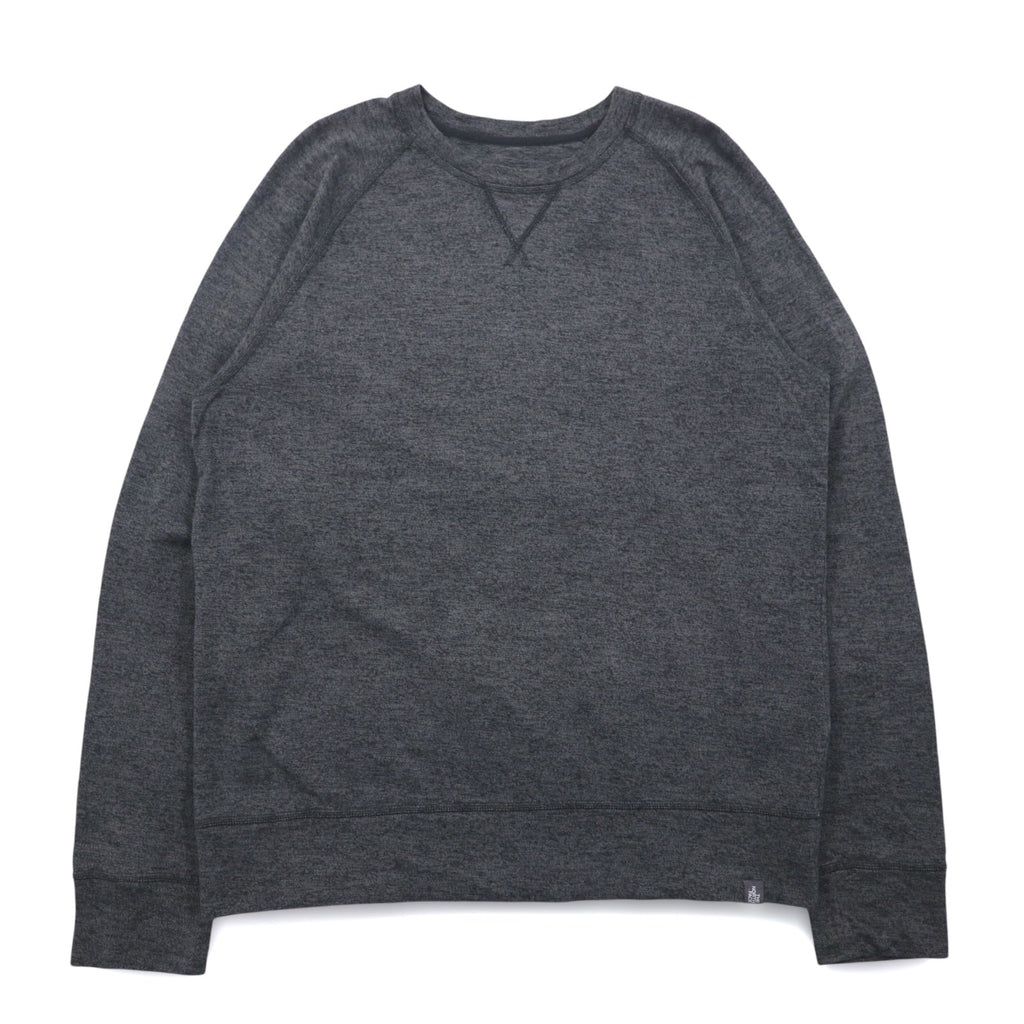 THE NORTH FACE クルーネック スウェット L グレー コットン 前V US規格 Copperwood Crew CQZ1