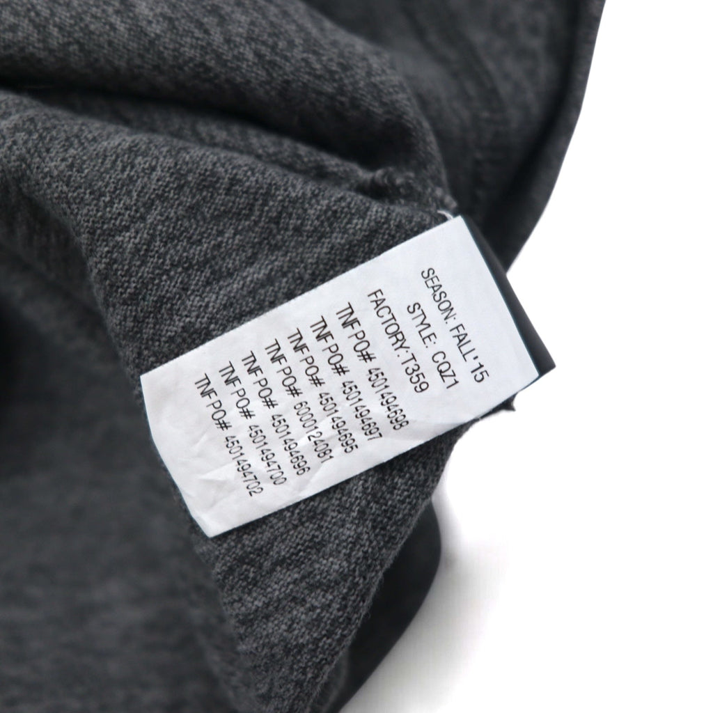 THE NORTH FACE クルーネック スウェット L グレー コットン 前V US規格 Copperwood Crew CQZ1