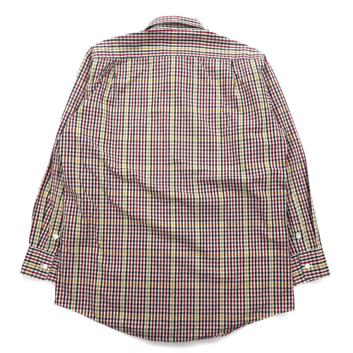Burberrys 90年代 チェック シャツ M レッド イエロー コットン