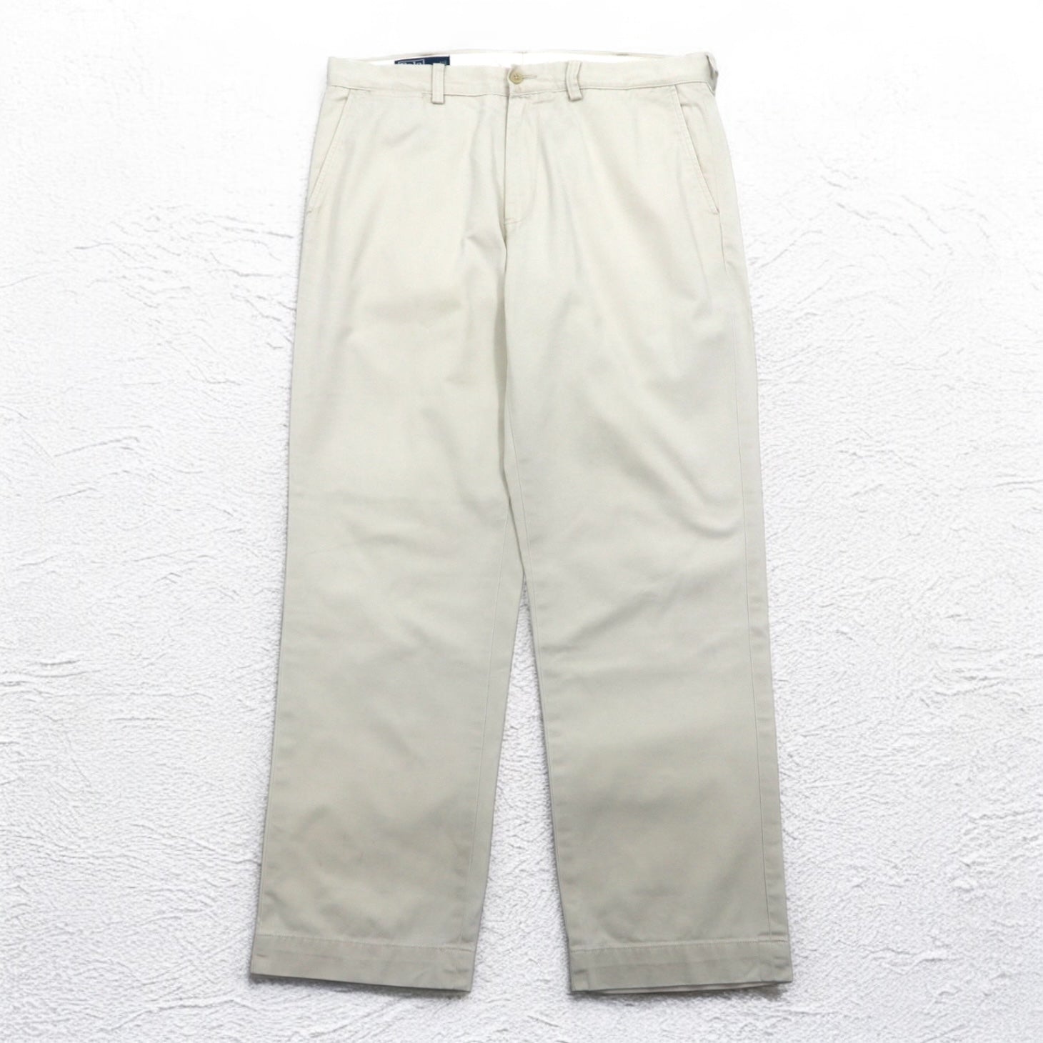 Polo by Ralph Lauren anni '90 Polo Chino pantaloni chino larghi L beige PRESTON PANT
