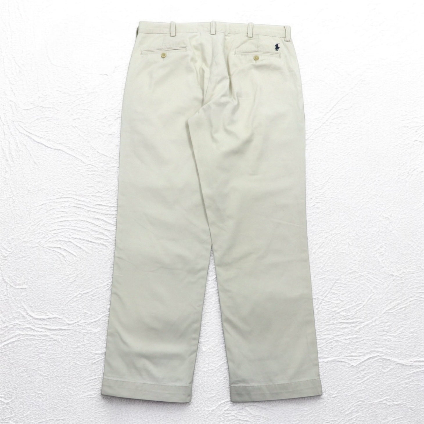 Polo by Ralph Lauren anni '90 Polo Chino pantaloni chino larghi L beige PRESTON PANT