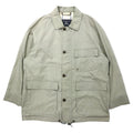 Burberrys Old Half Coat Cappotto monopetto M Beige Cotone Coulisse