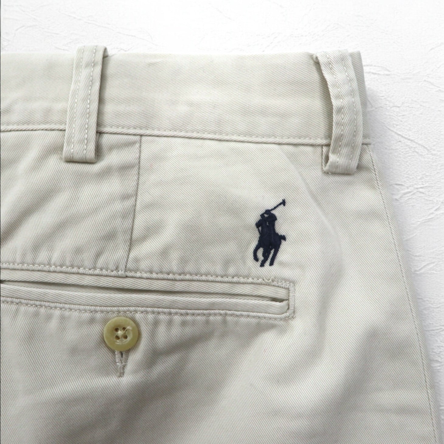 Polo by Ralph Lauren anni '90 Polo Chino pantaloni chino larghi L beige PRESTON PANT