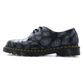 Dr. Martens Teschio Stampa Leopardata Oxford 3 Fori Scarpe Eleganti 28 cm Pelle Skull Leopard Print Oxfords 27686