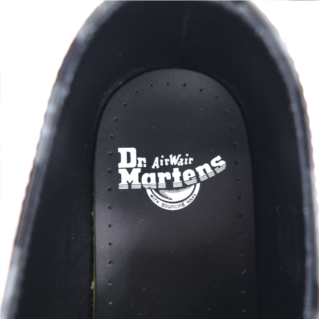 Dr. Martens Teschio Stampa Leopardata Oxford 3 Fori Scarpe Eleganti 28 cm Pelle Skull Leopard Print Oxfords 27686