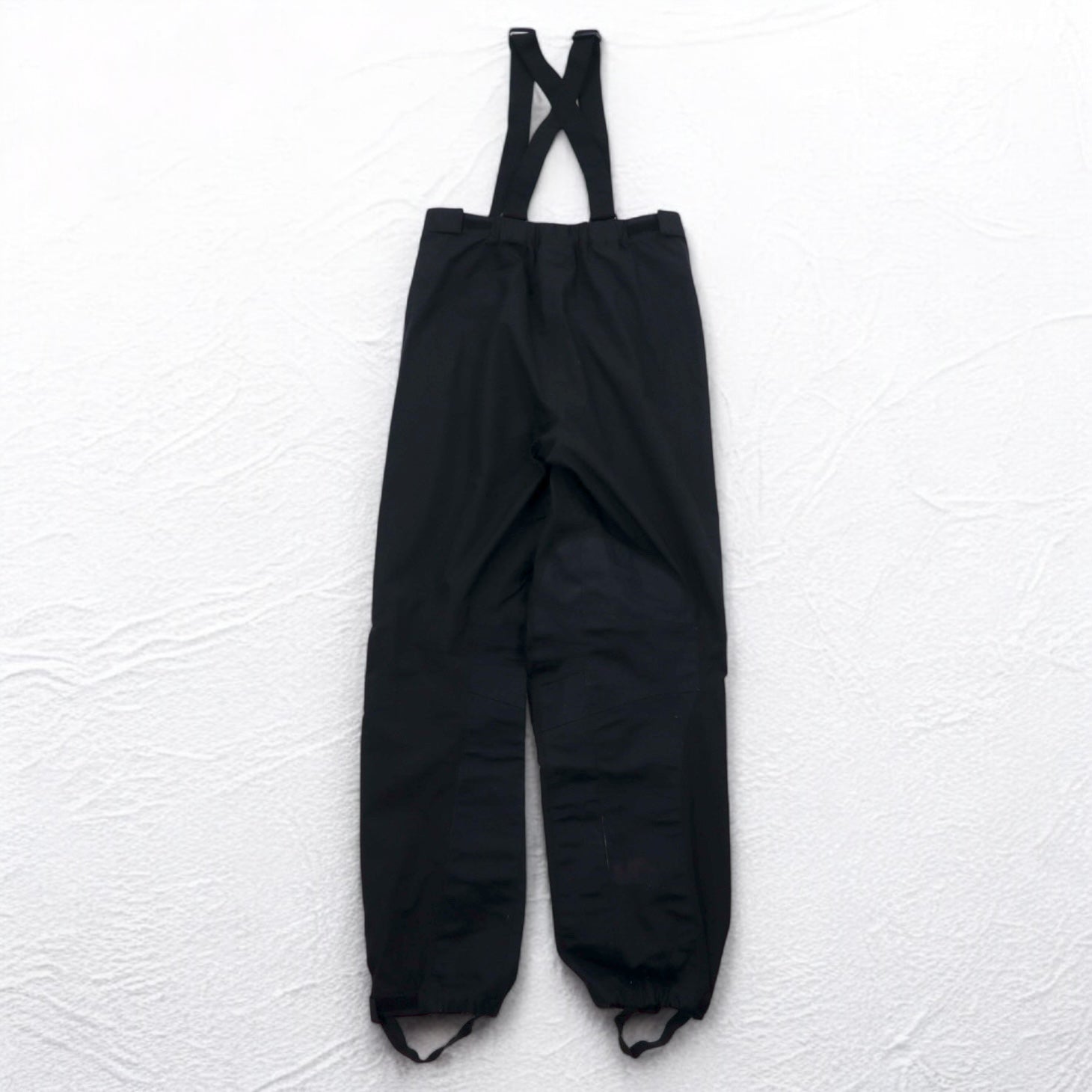 HARLEY DAVIDSON Gore-Tex pettorina salopette pantaloni con bretelle tuta antipioggia M nero impermeabile