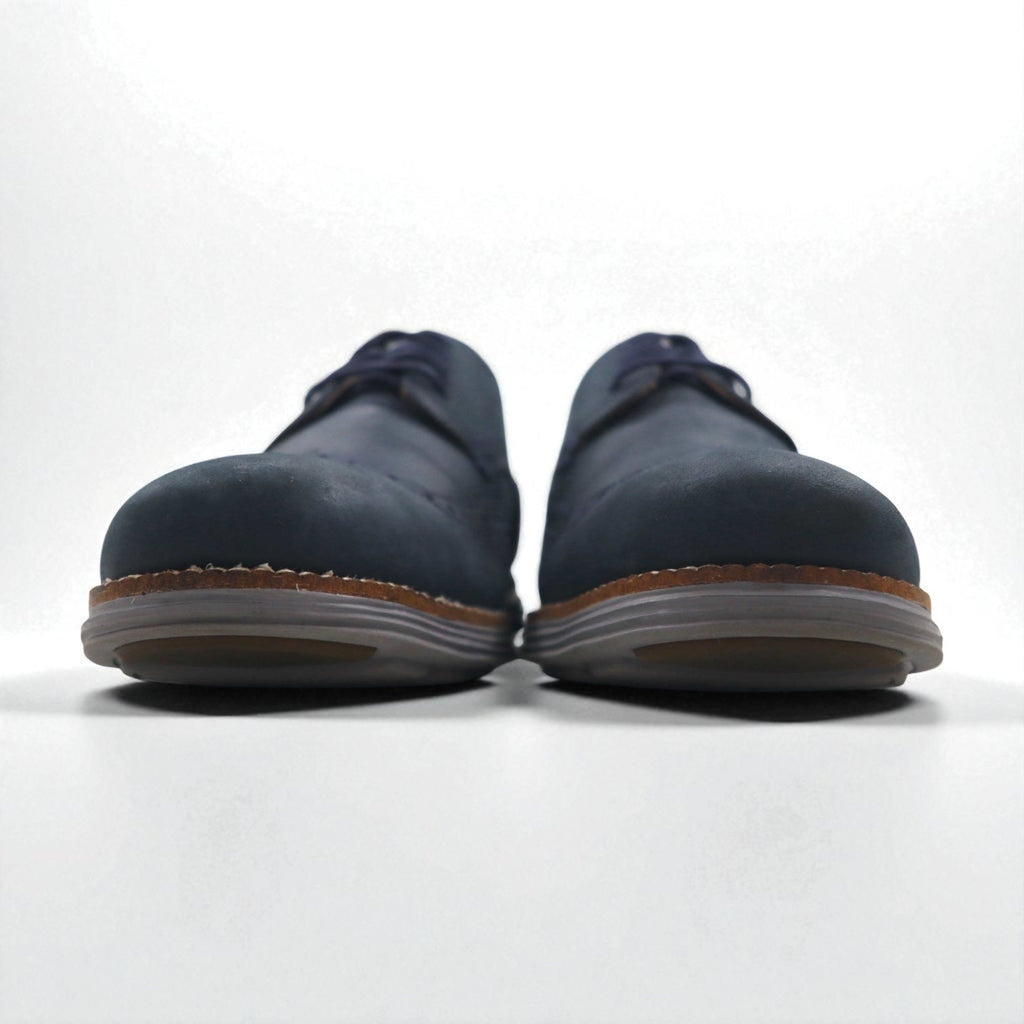 COLE HAAN OriginalGrand Scarpe in pelle nabuk 28cm blu navy wingtip ammortizzate C26473