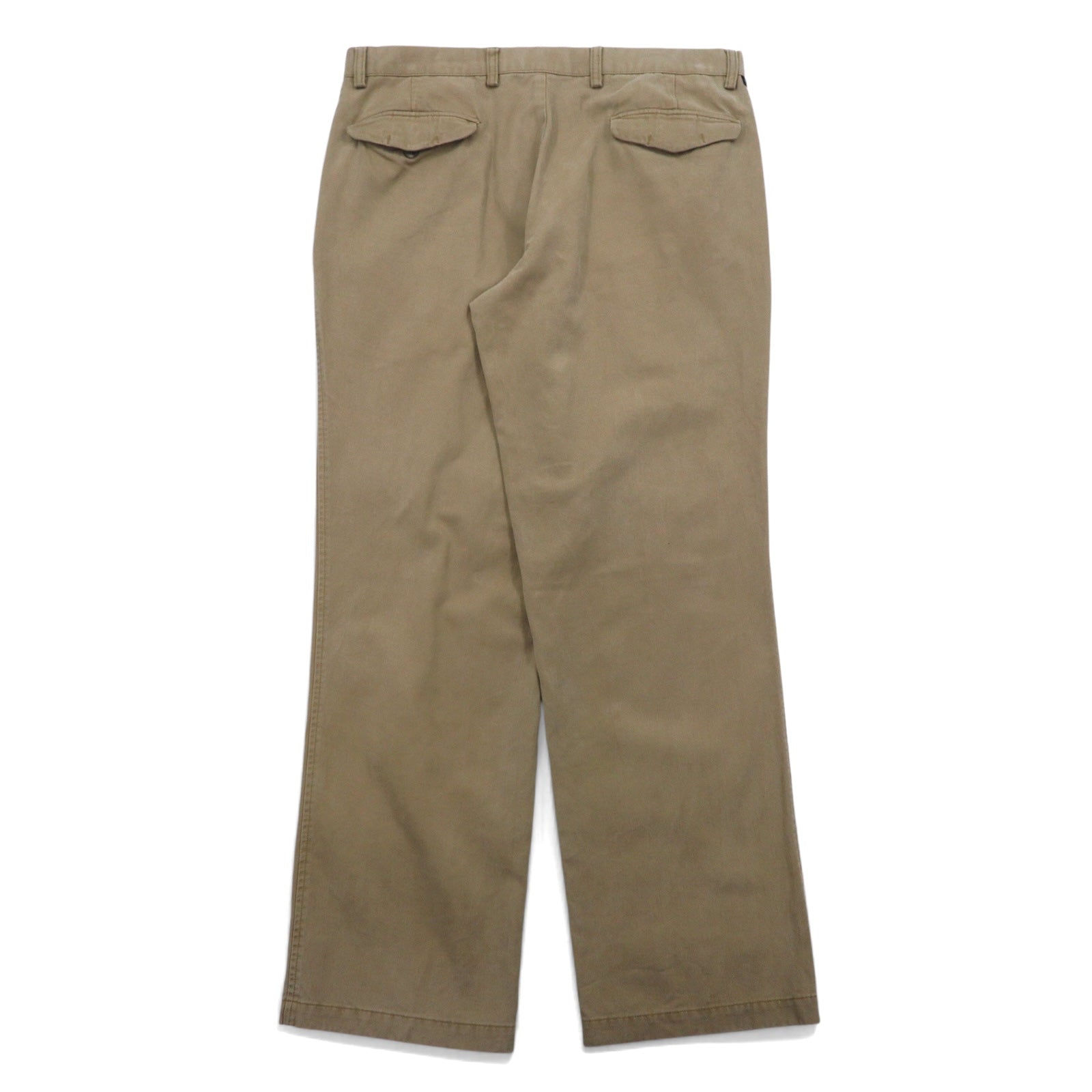 DOCKERS (Levi's) Pantaloni Chino Larghi Anni 2000 Taglia L Beige Cotone