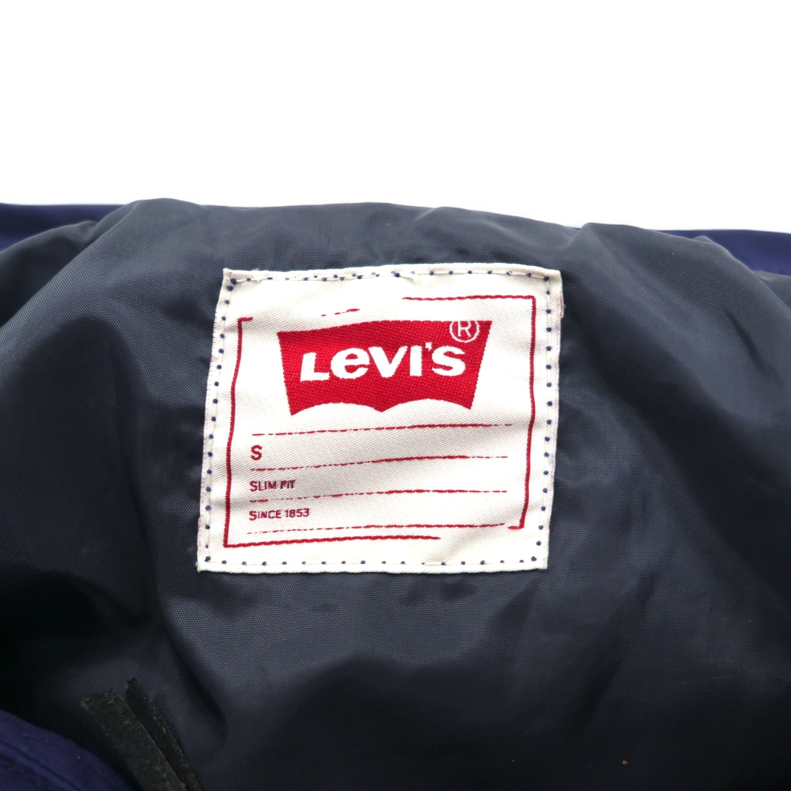 Giacca parka slim fit Levi's S blu navy poliestere cotone 71639