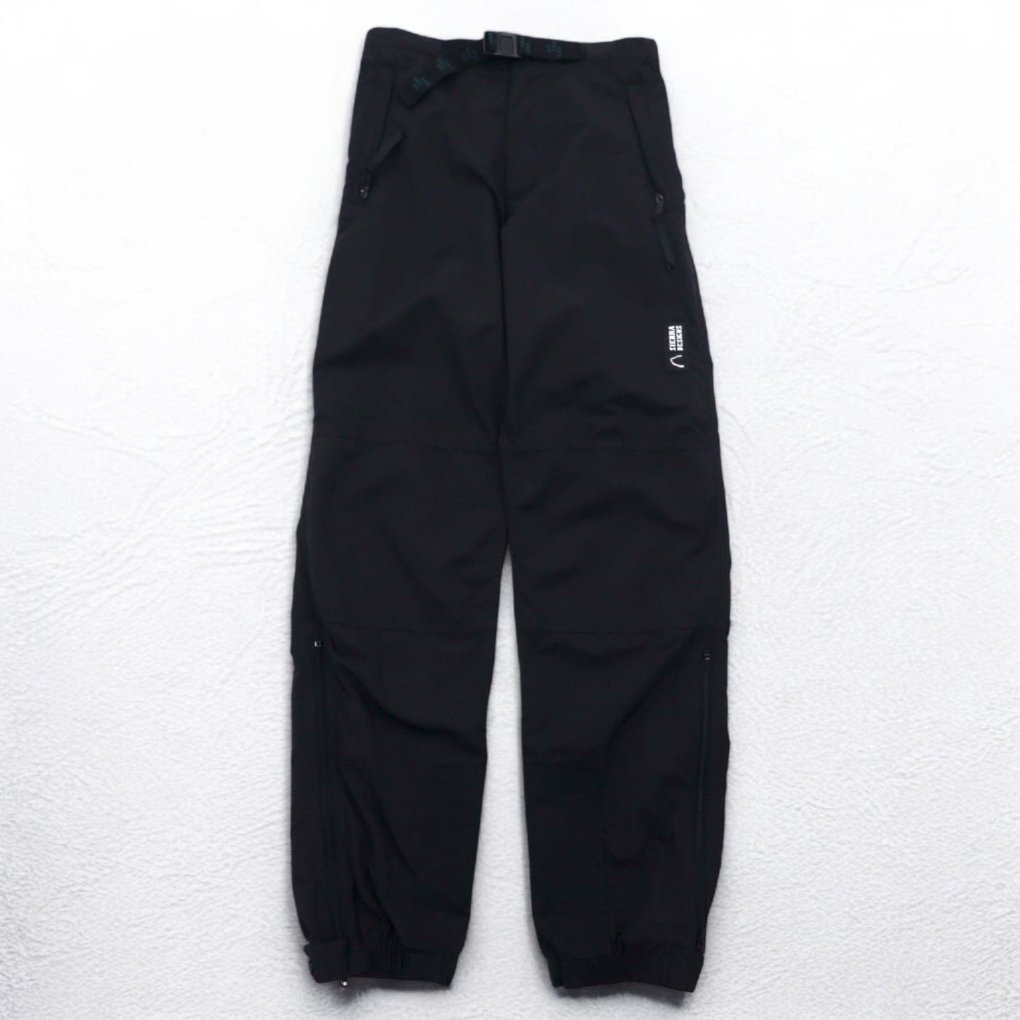 SIERRA DESIGNS Canada Climbing Pants S Cerniera all'orlo Spacco BLACK WATER DESIGNS LIMITED