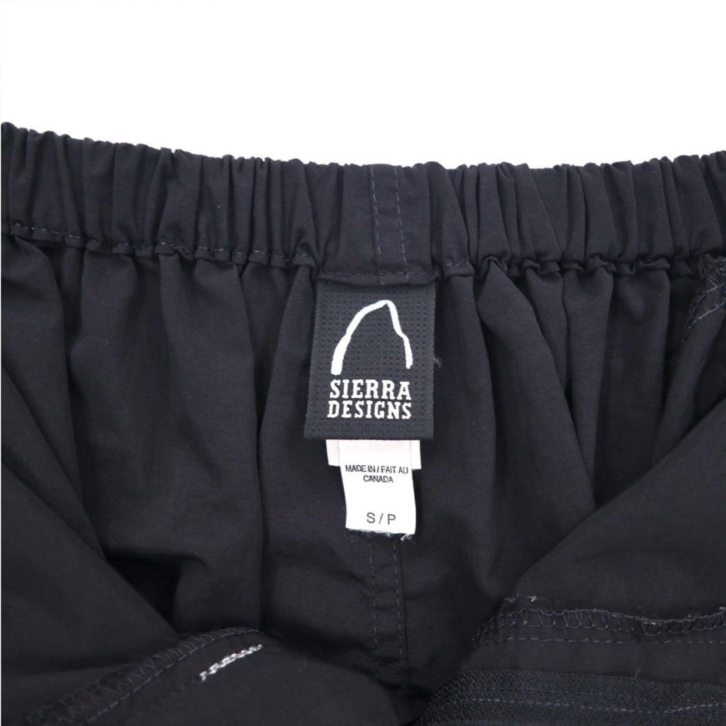 SIERRA DESIGNS Canada Climbing Pants S Cerniera all'orlo Spacco BLACK WATER DESIGNS LIMITED