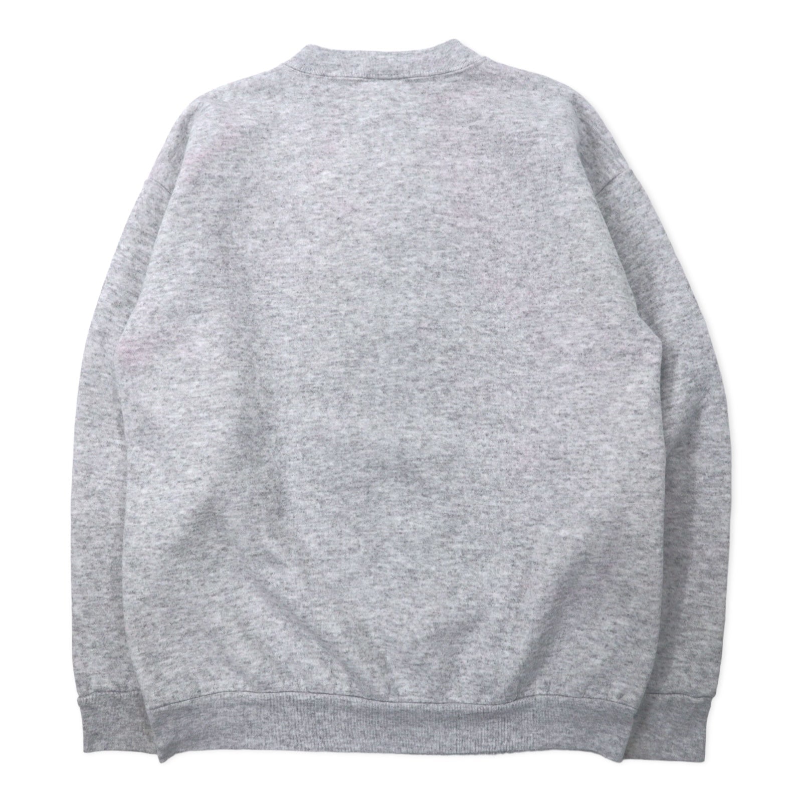 TULTEX Anni 2000 Stampa Felpa M Grigio Cotone Interno Felpato SUPER BOWL Made in Messico