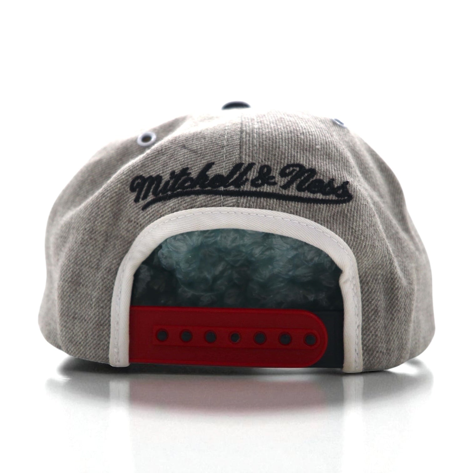 Mitchell & Ness Cappello da baseball snapback bicolore, taglia unica, grigio, NBA Chicago Bulls