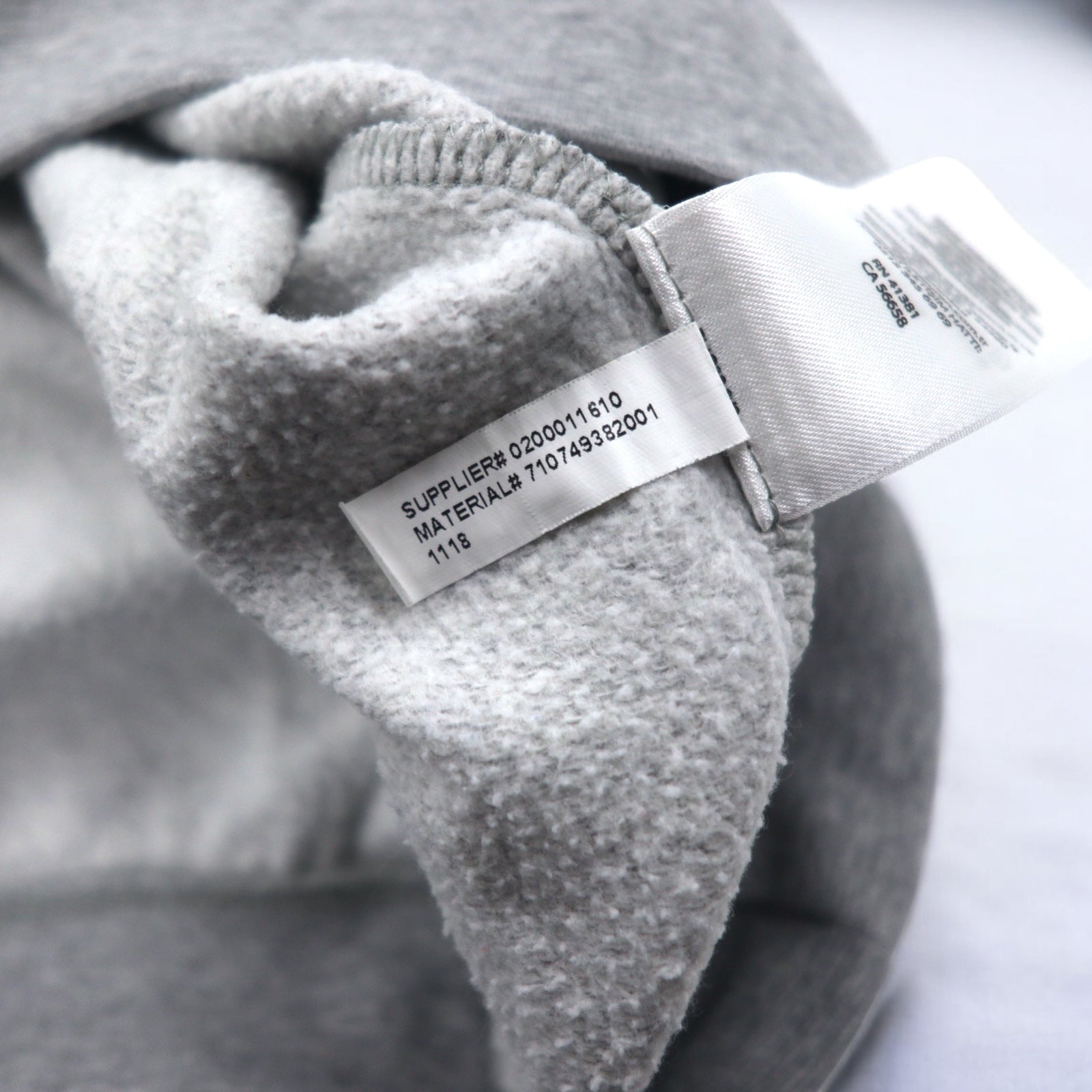 POLO RALPH LAUREN Big Pony logo stamp felpa M grigio cotone
