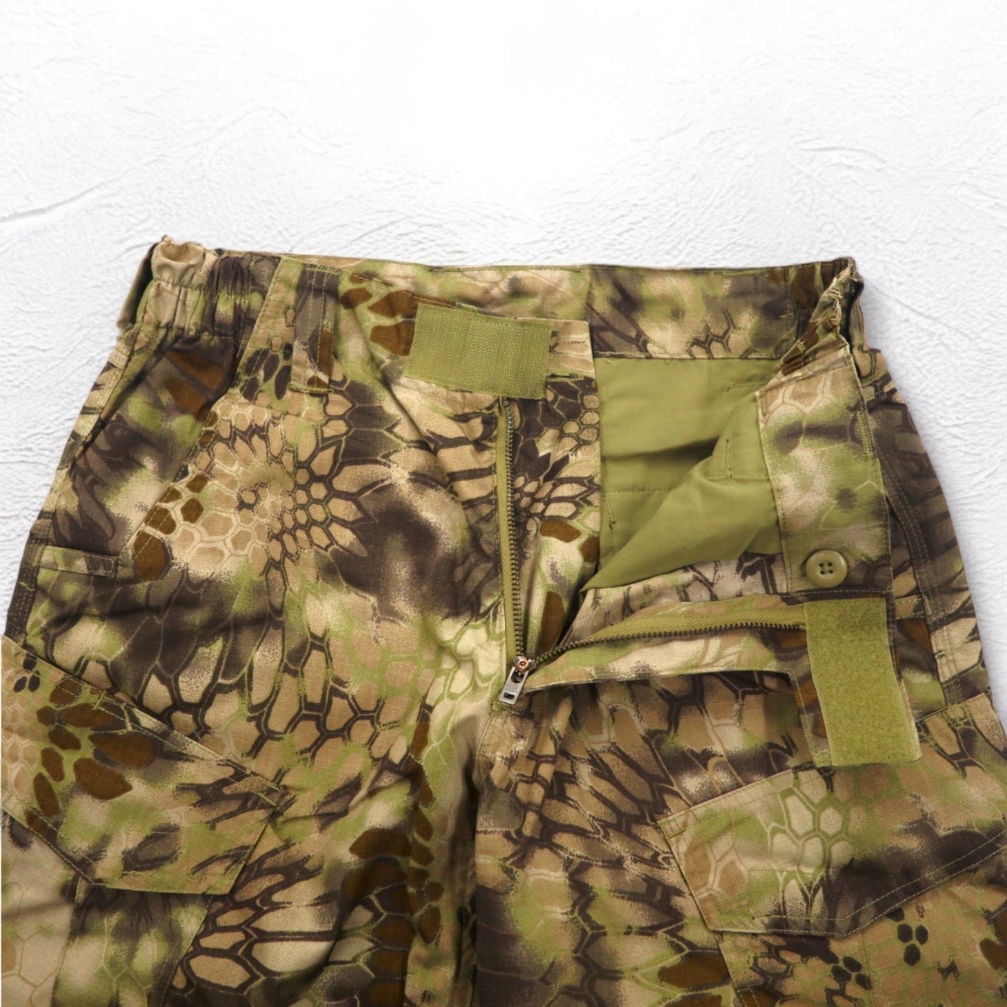 US ARMY Pantaloni Operativi Stealth Pantaloni Cargo HCP Desert M Cachi Mimetico 3D Ripstop Doppia Ginocchiera Deadstock Nuovi