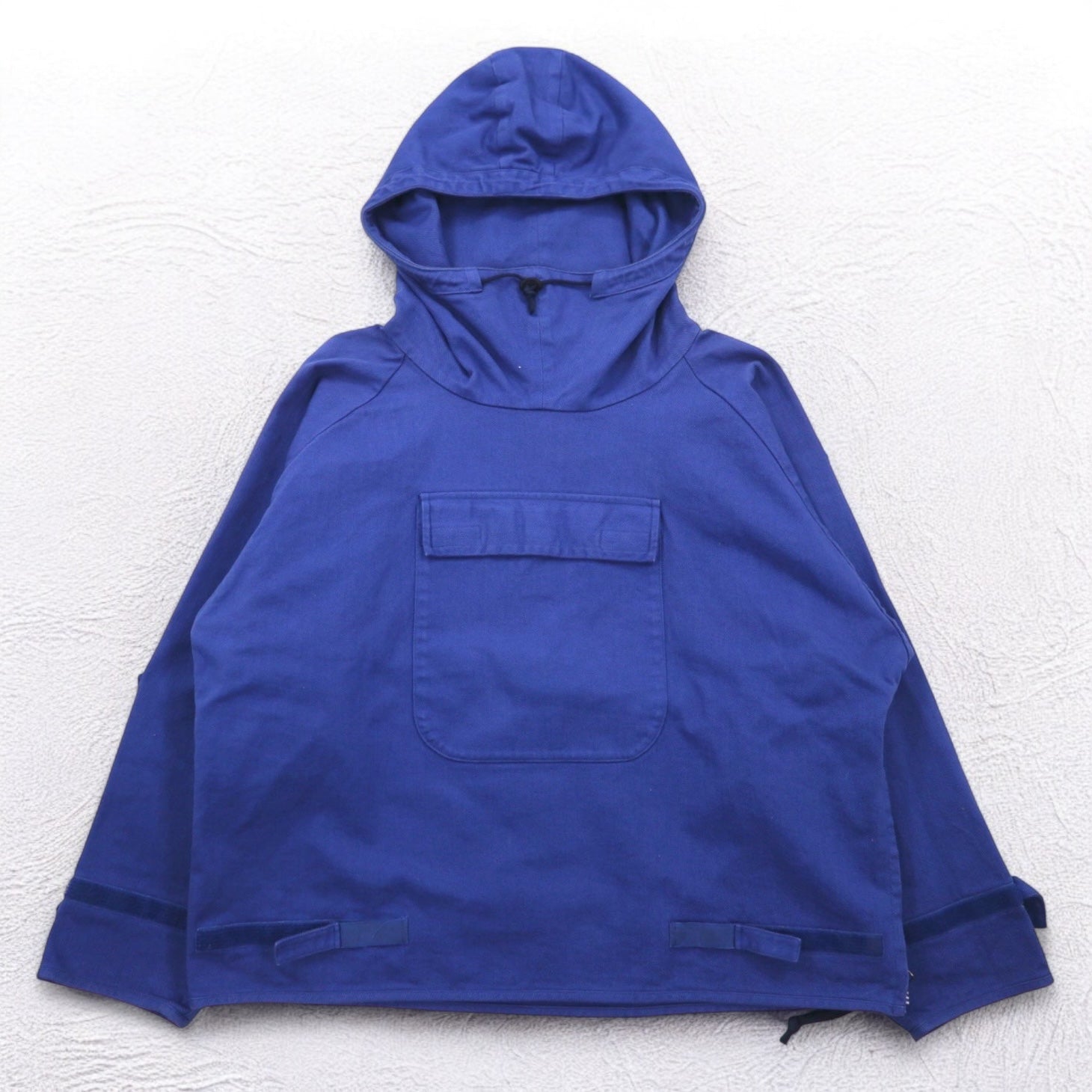 QUILP MODE et ARTISANS Morello Anorak Utility Hoodie S con tasca frontale e spacchetti laterali con zip, Made in Japan