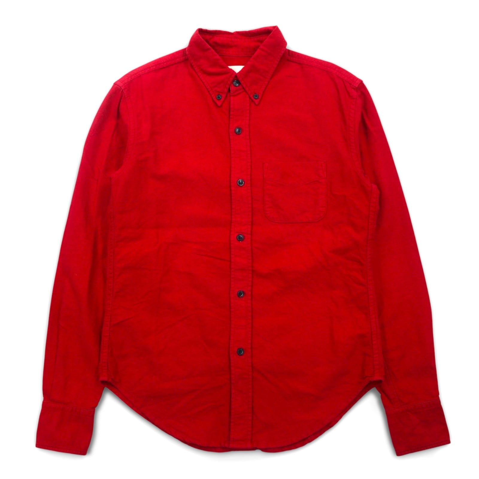 BAND OF OUTSIDERS Camicia button-down Made in USA S rosso cotone