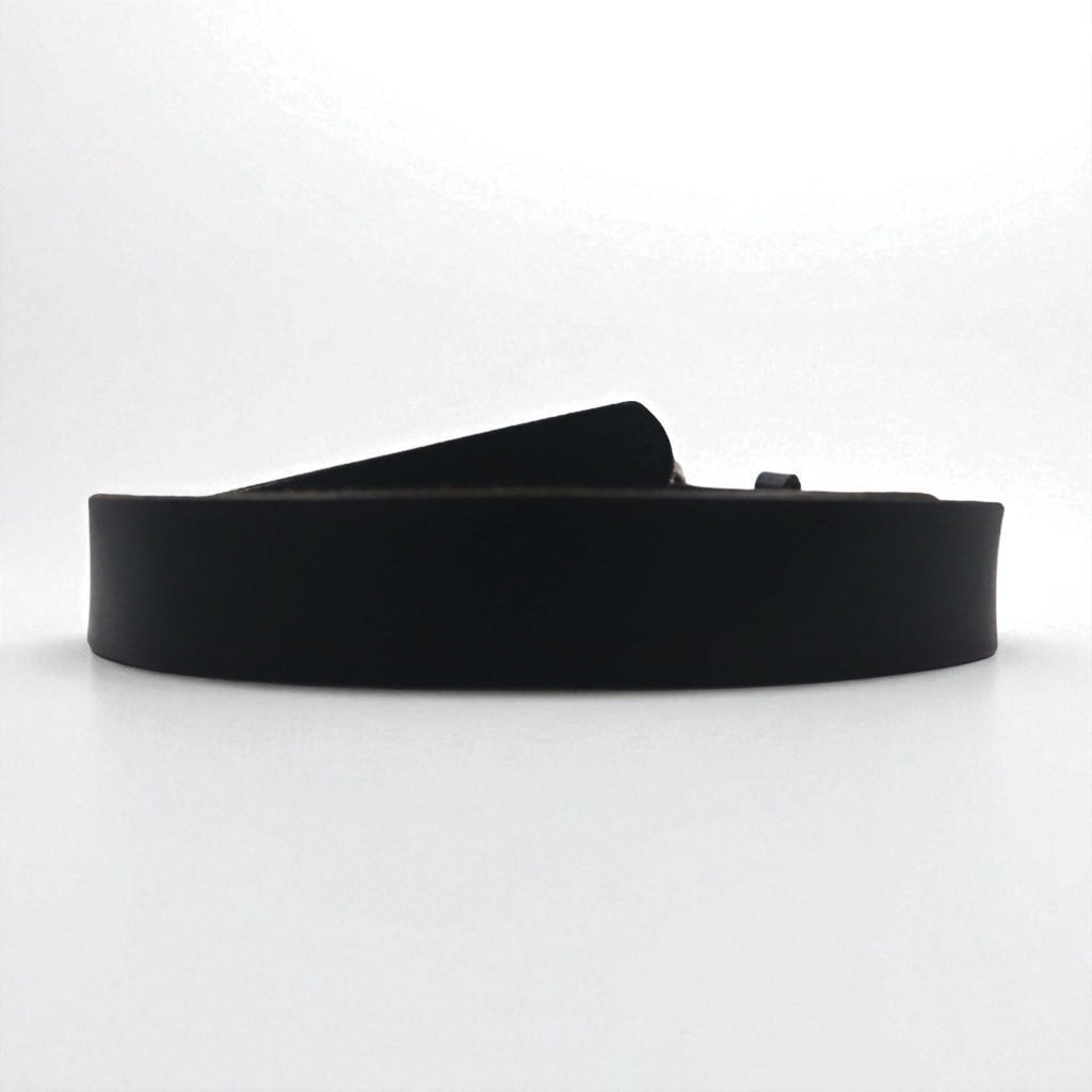 Cintura in pelle DAKOTA USA, 38, nera, con fibbia