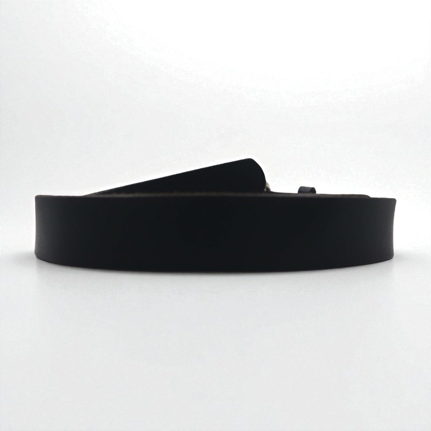 Cintura in pelle DAKOTA USA, 38, nera, con fibbia
