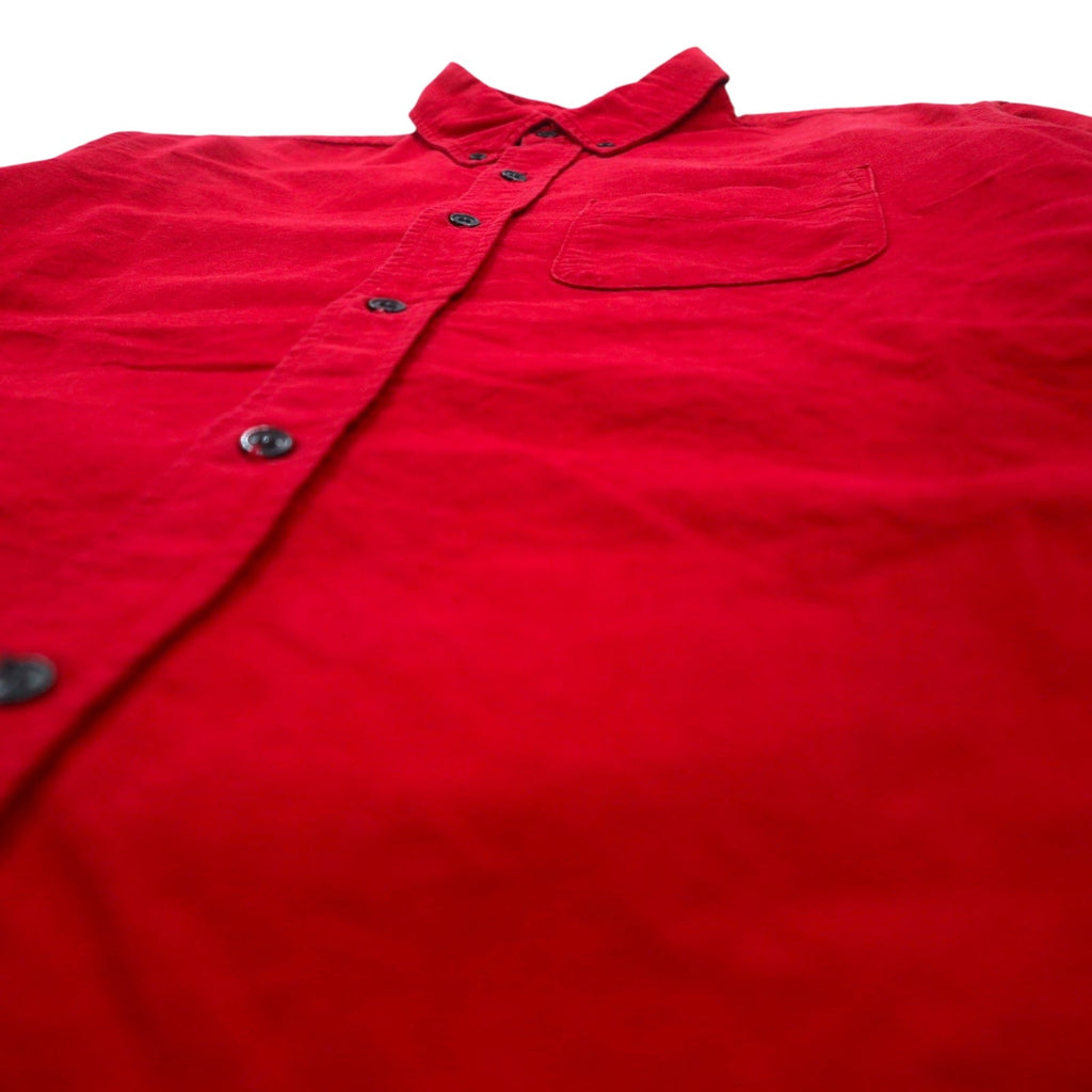 BAND OF OUTSIDERS Camicia button-down Made in USA S rosso cotone