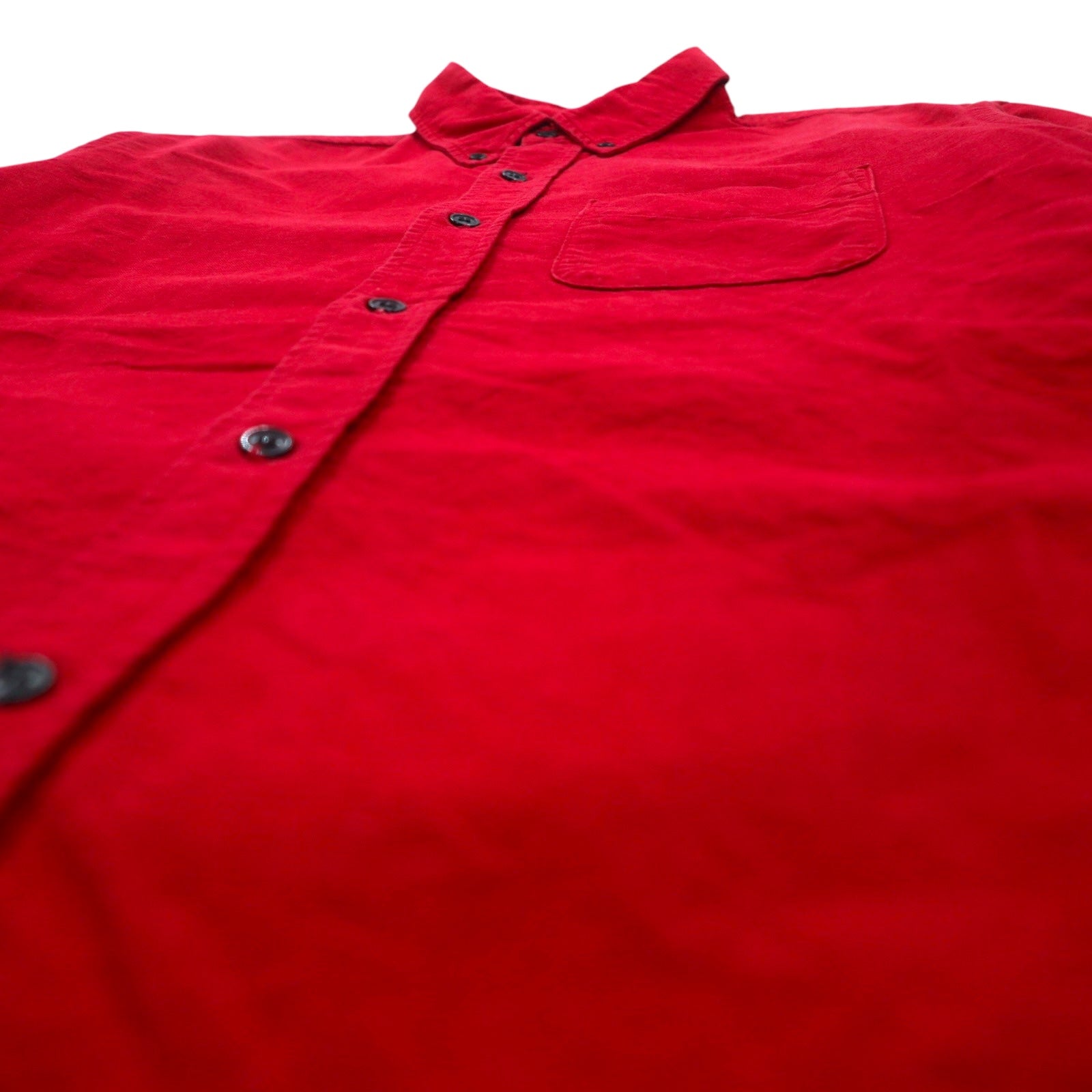 BAND OF OUTSIDERS Camicia button-down Made in USA S rosso cotone