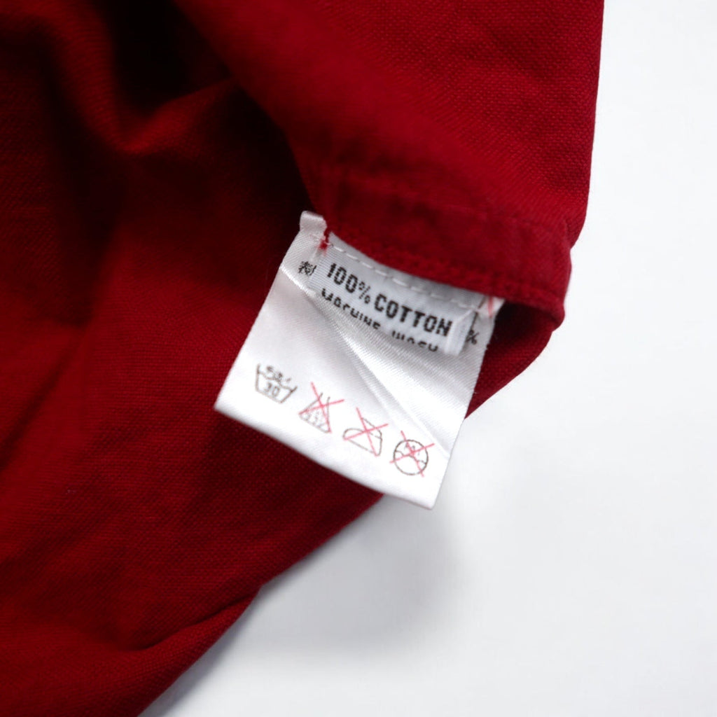 BAND OF OUTSIDERS Camicia button-down Made in USA S rosso cotone