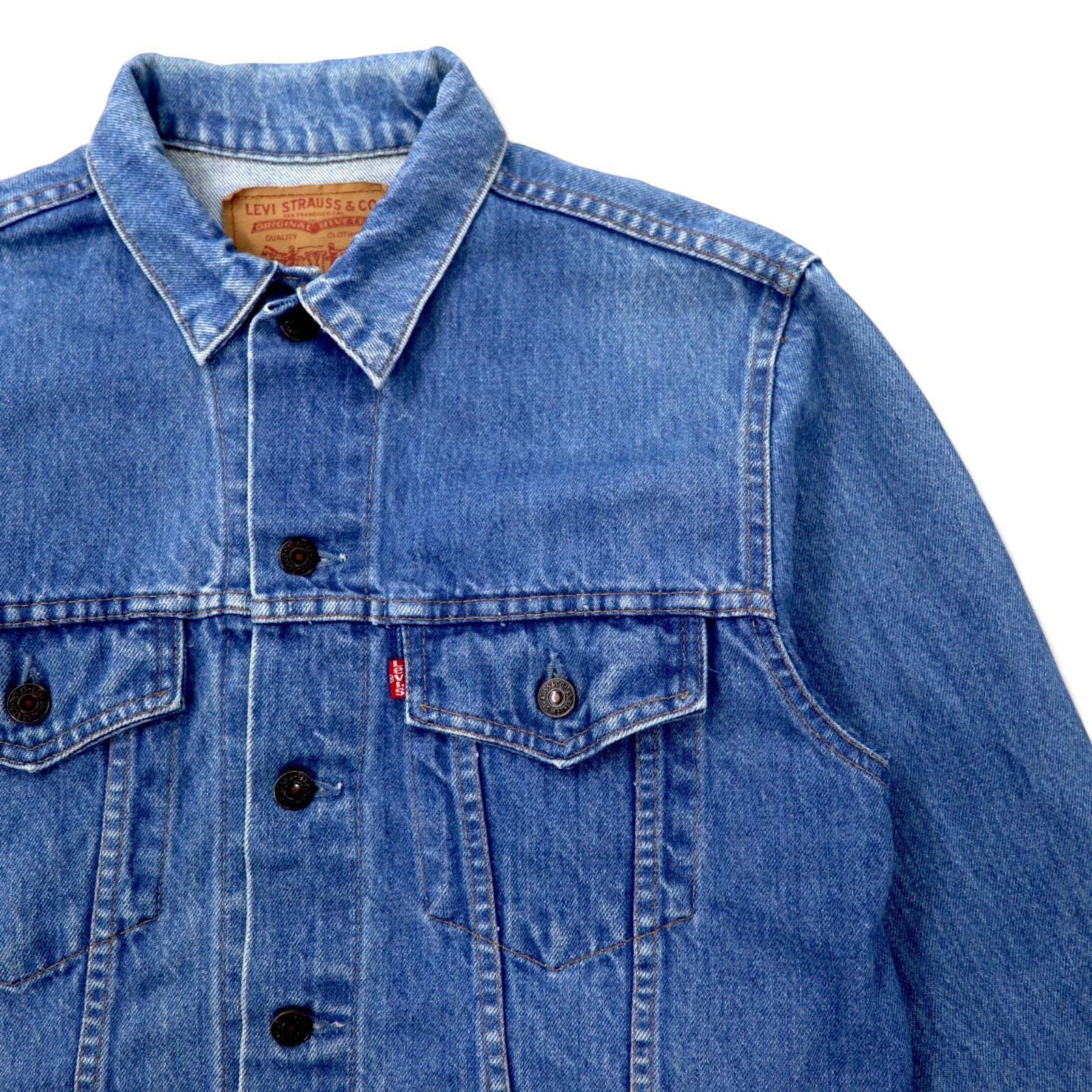 Levi's Giacca di jeans canadese anni '90 G-Jean 40 blu cotone 75505-0211