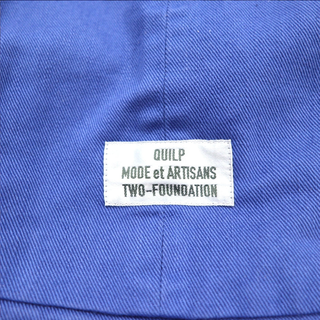 QUILP MODE et ARTISANS Morello Anorak Utility Hoodie S con tasca frontale e spacchetti laterali con zip, Made in Japan