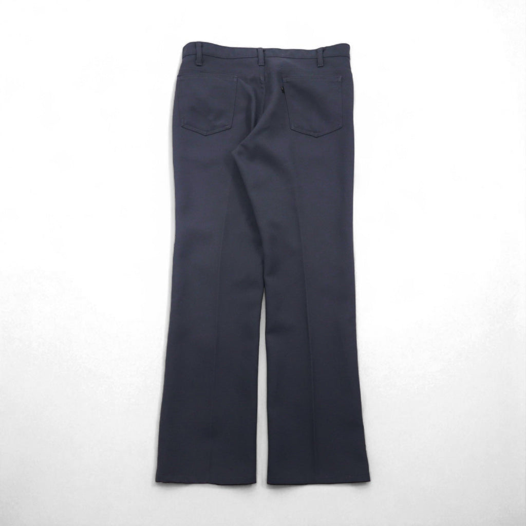 Levi's 90年代 USA製 スタプレ STA-PREST ブーツカット フレア スラックス パンツ L グレー 10517 6155 黒タブ SCOVILLジップ