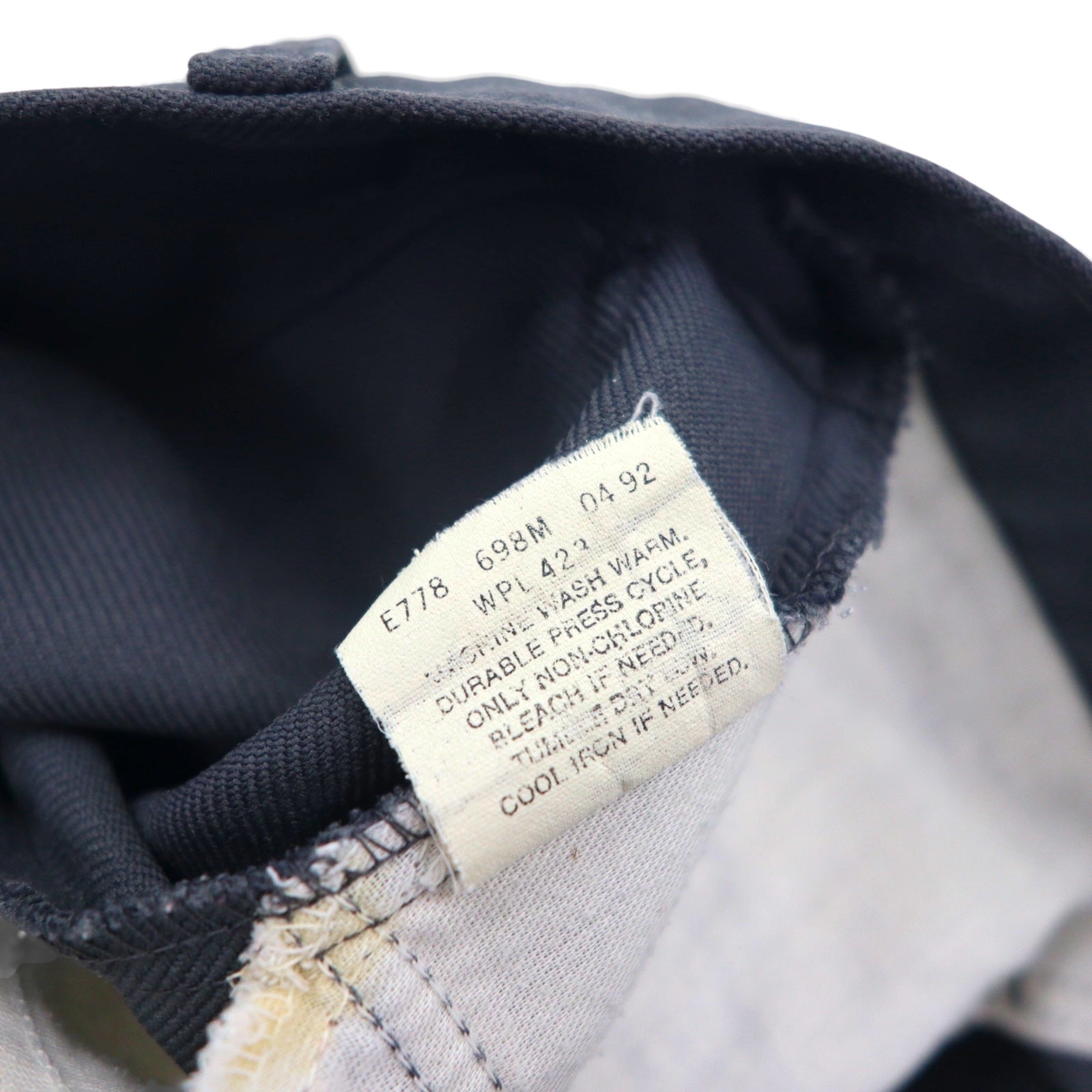 Levi's 90年代 USA製 スタプレ STA-PREST ブーツカット フレア スラックス パンツ L グレー 10517 6155 黒タブ SCOVILLジップ