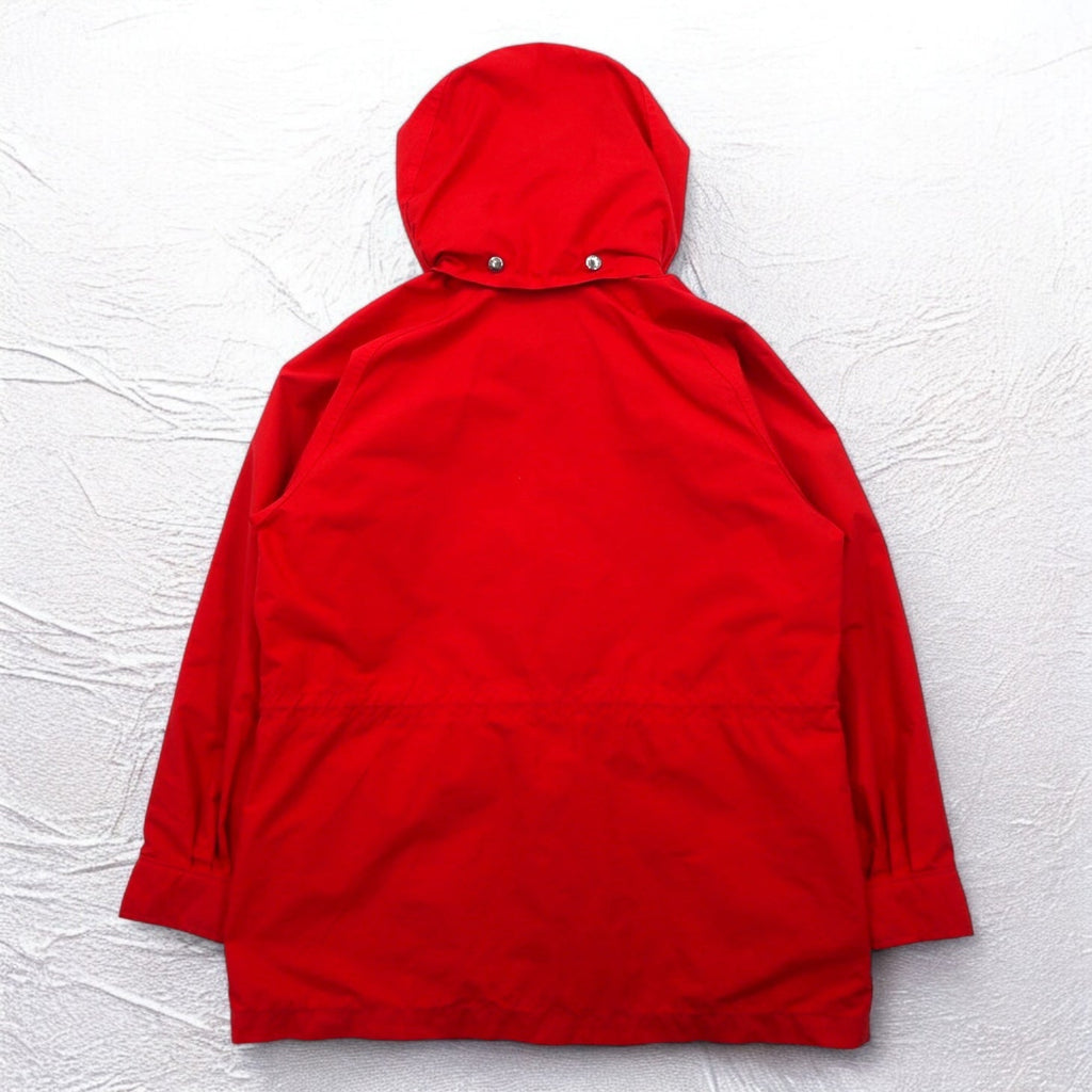 THE NORTH FACE Anni '90 USA Gore-Tex GORE-TEX Giacca a vento L Rossa Impermeabile Coulisse Cappuccio staccabile Etichetta rossa