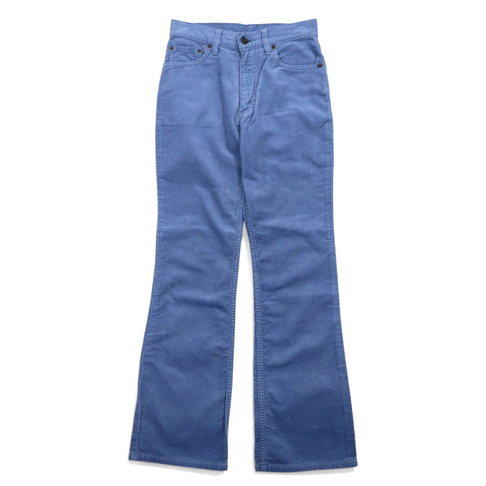 Levi's 00s Pantaloni di velluto a coste bootcut M blu cotone W517 Prodotto in Giappone
