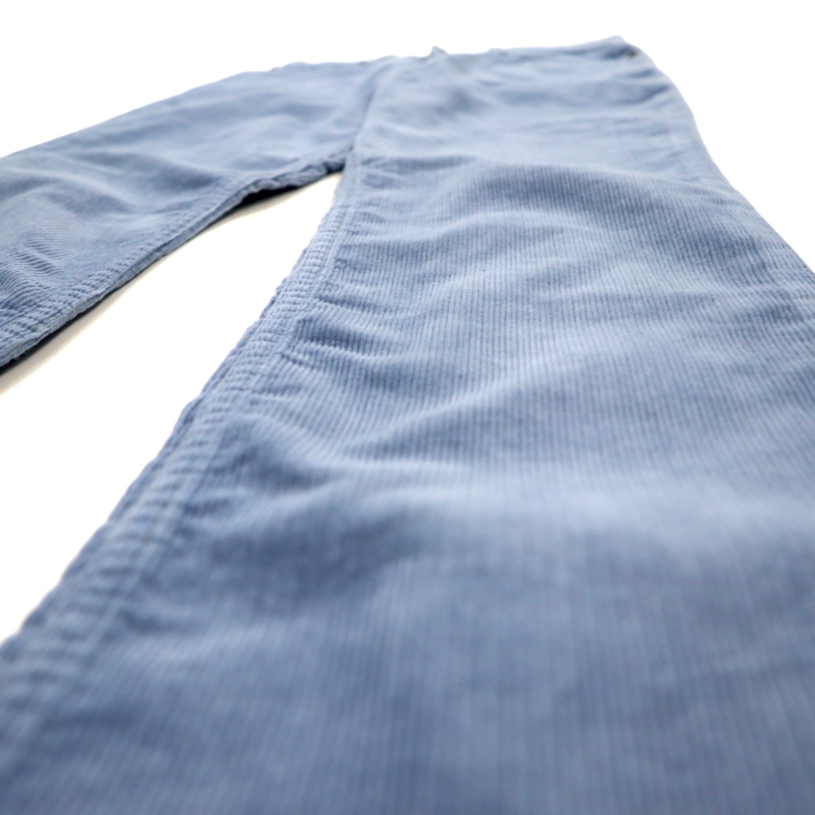 Levi's 00s Pantaloni di velluto a coste bootcut M blu cotone W517 Prodotto in Giappone