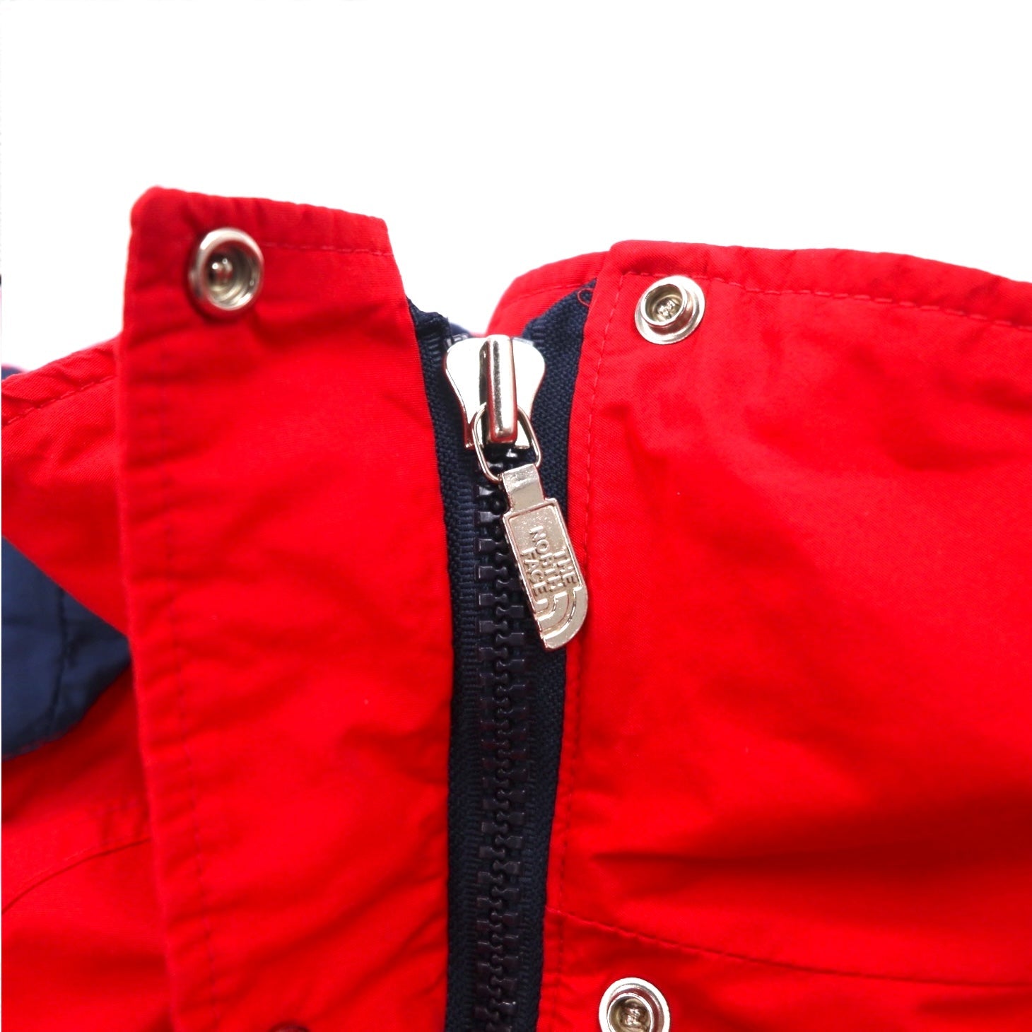 THE NORTH FACE Anni '90 USA Gore-Tex GORE-TEX Giacca a vento L Rossa Impermeabile Coulisse Cappuccio staccabile Etichetta rossa