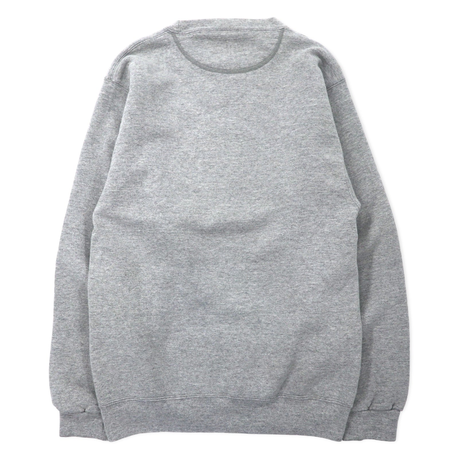 M.J. SOFFE USA製 Anni '90 College Stampa Felpa S Grigio Cotone Scollo a V GAHANNA WRESTLING