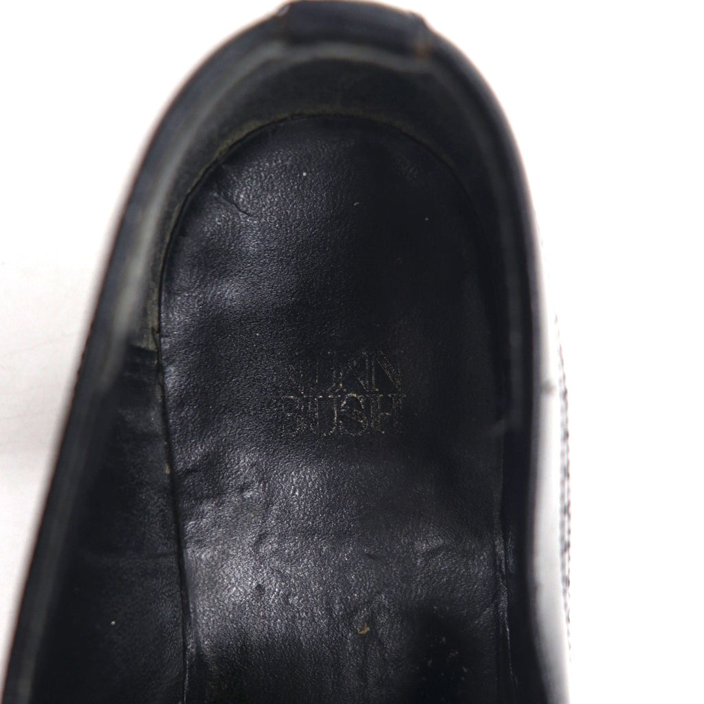 NUNN BUSH Anni '70 Made in USA Wingtip Tassel Loafer 27.5cm Nero Pelle 445452 J5 1753