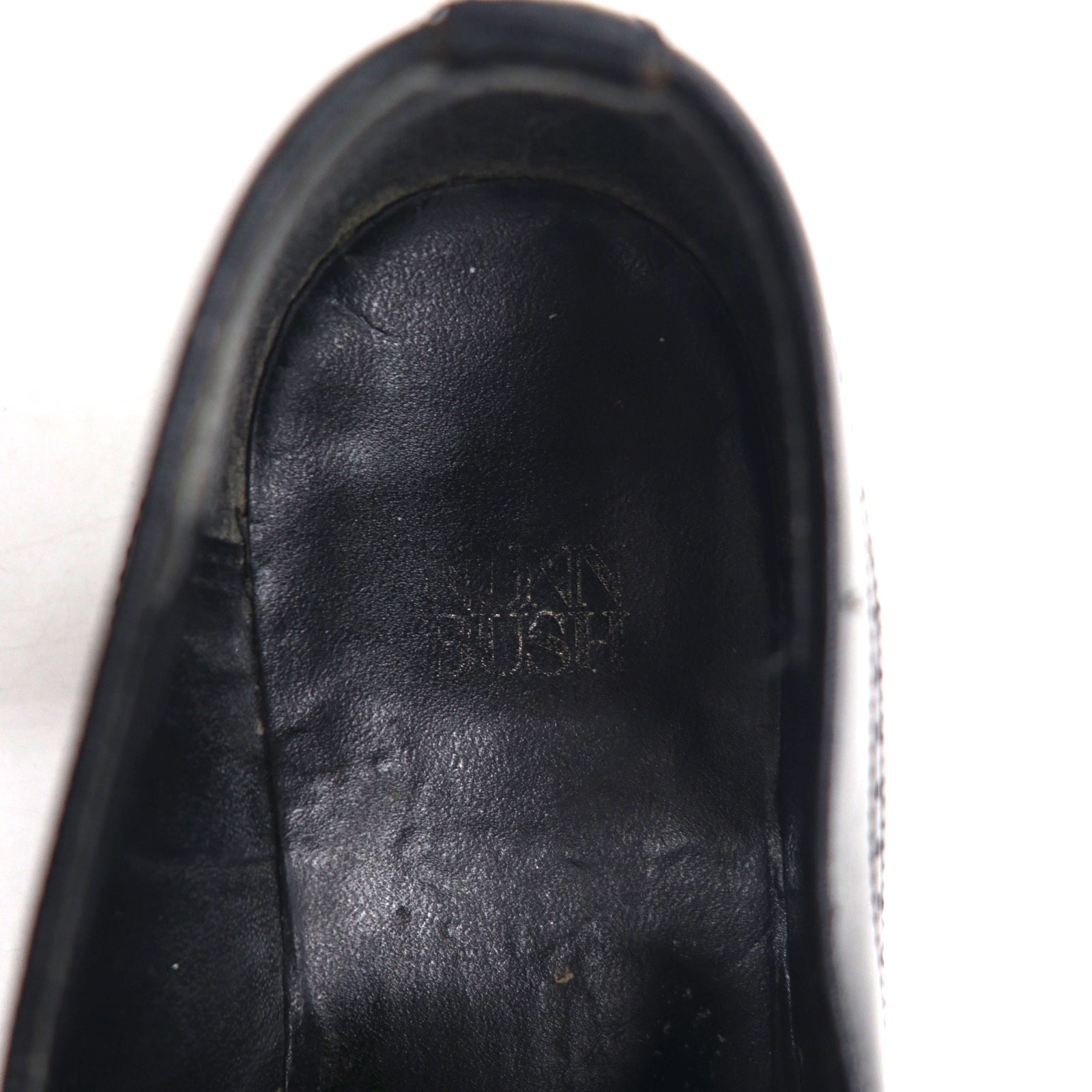 NUNN BUSH Anni '70 Made in USA Wingtip Tassel Loafer 27.5cm Nero Pelle 445452 J5 1753
