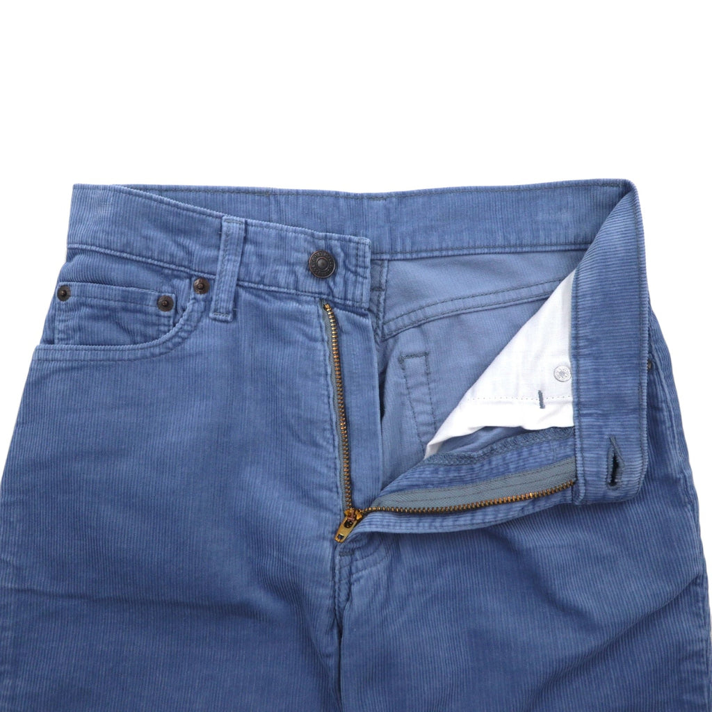 Levi's 00年代 ブーツカット コーデュロイパンツ M ブルー コットン W517 日本製