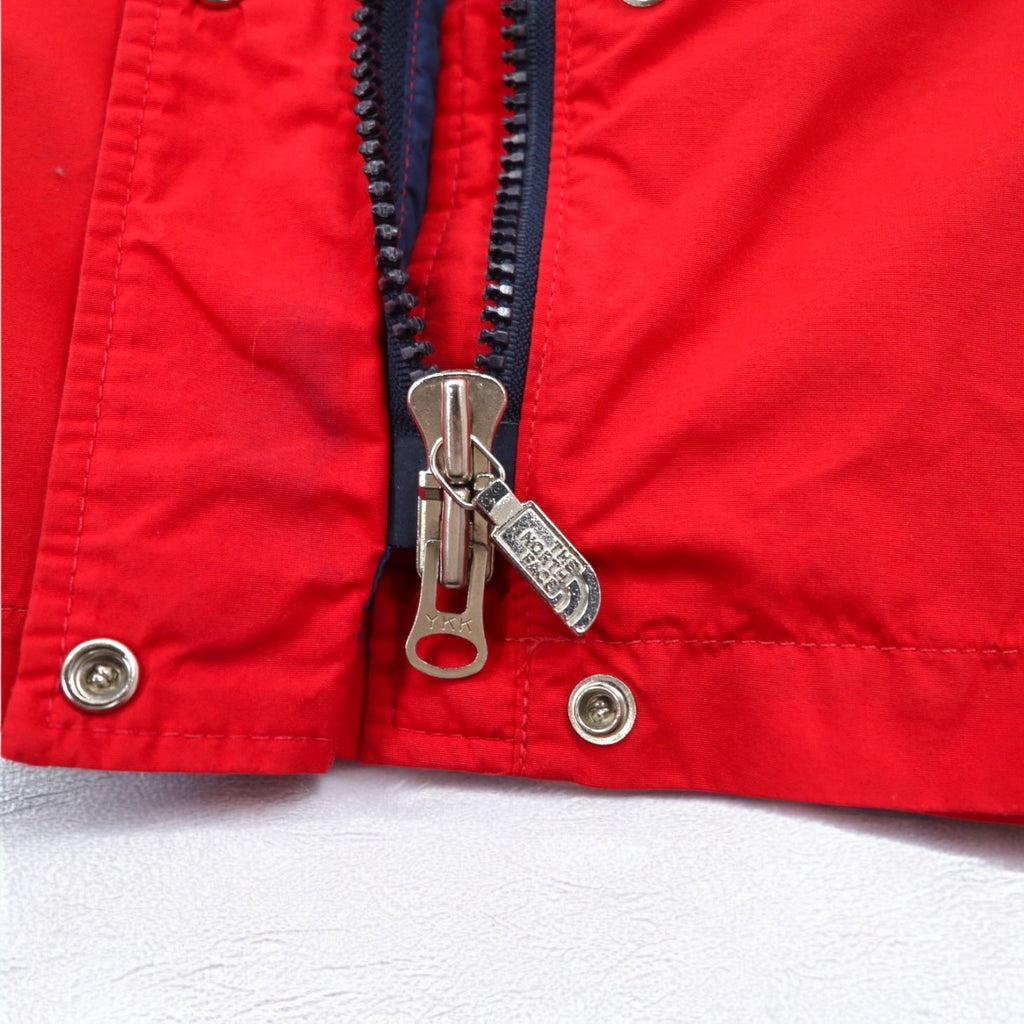 THE NORTH FACE Anni '90 USA Gore-Tex GORE-TEX Giacca a vento L Rossa Impermeabile Coulisse Cappuccio staccabile Etichetta rossa