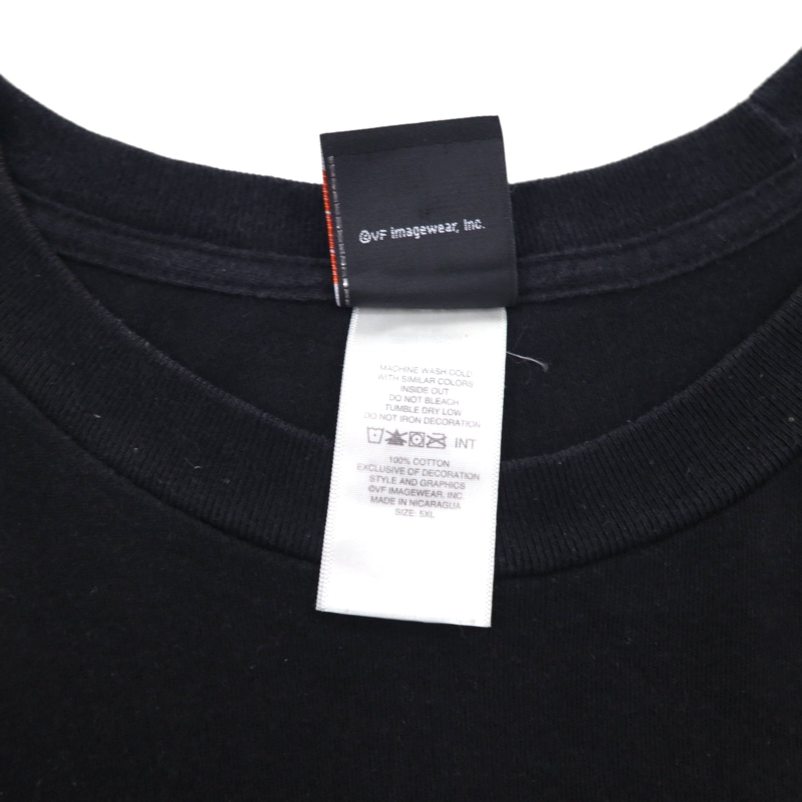 HARLEY DAVIDSON T-shirt con stampa fronte/retro oversize 5XL nera in cotone ATLANTA