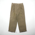DOCKERS ( Levi's ) 00年代 コーデュロイ 2タック ワイド チノパンツ ワークパンツ L ベージュ RECODE