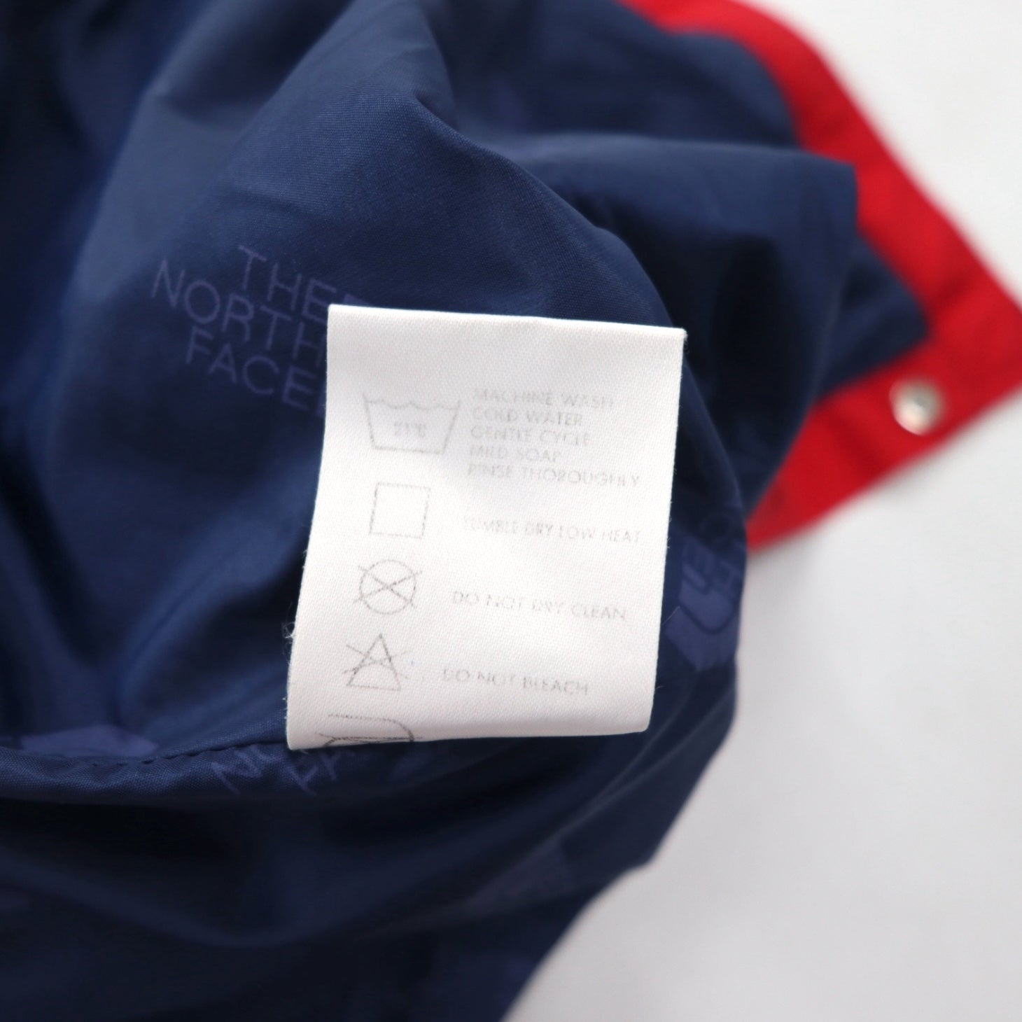 THE NORTH FACE Anni '90 USA Gore-Tex GORE-TEX Giacca a vento L Rossa Impermeabile Coulisse Cappuccio staccabile Etichetta rossa