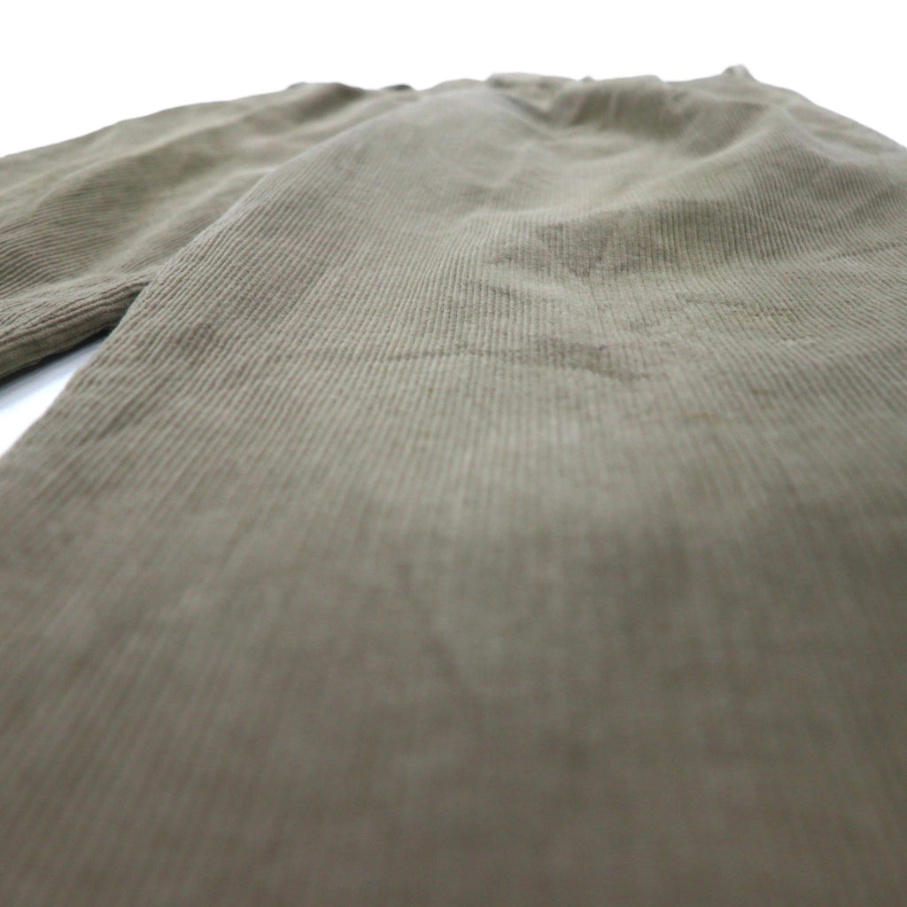 DOCKERS ( Levi's ) 00年代 コーデュロイ 2タック ワイド チノパンツ ワークパンツ L ベージュ RECODE